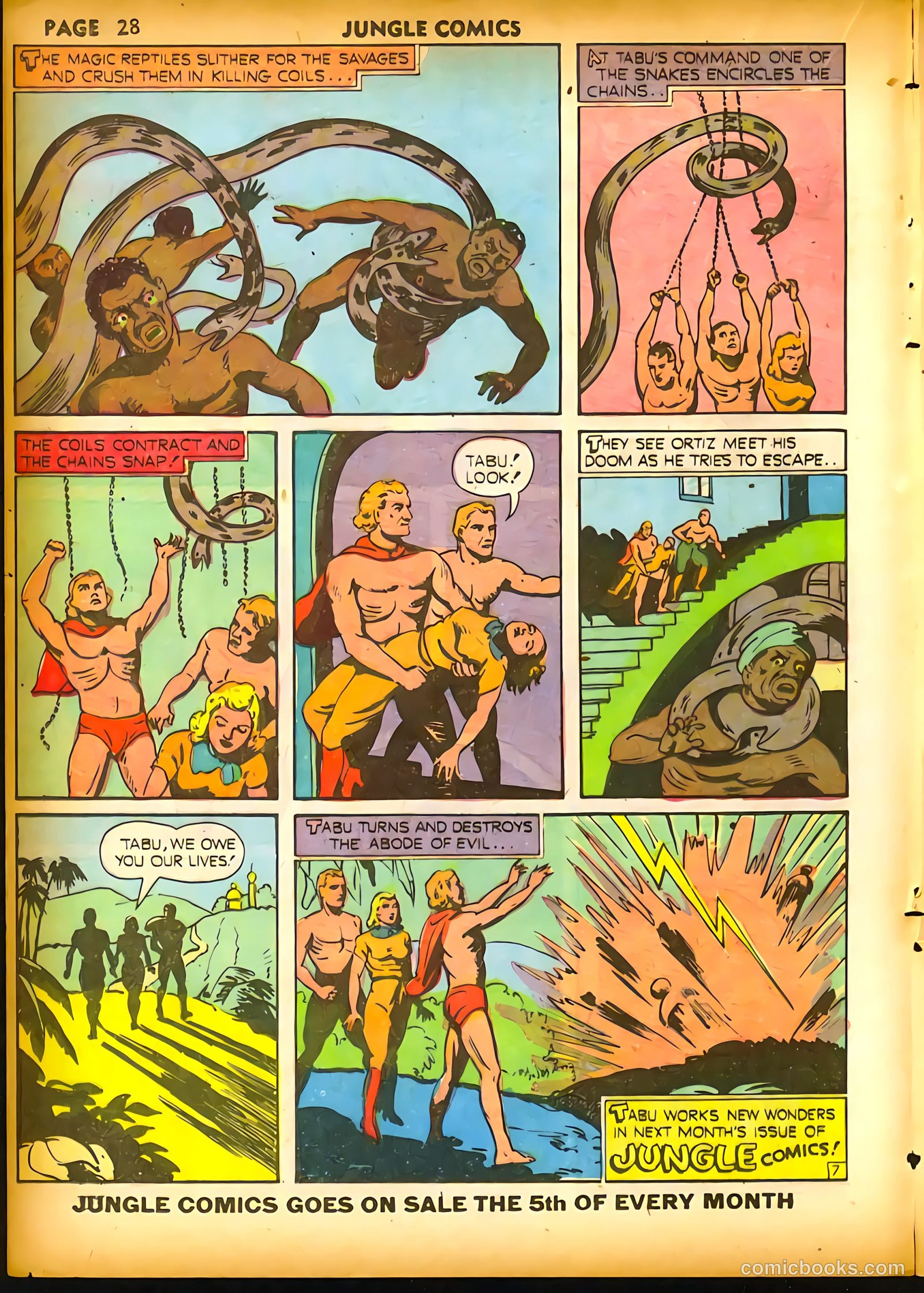 Jungle Comics #18 (1941) — page 30 of 68