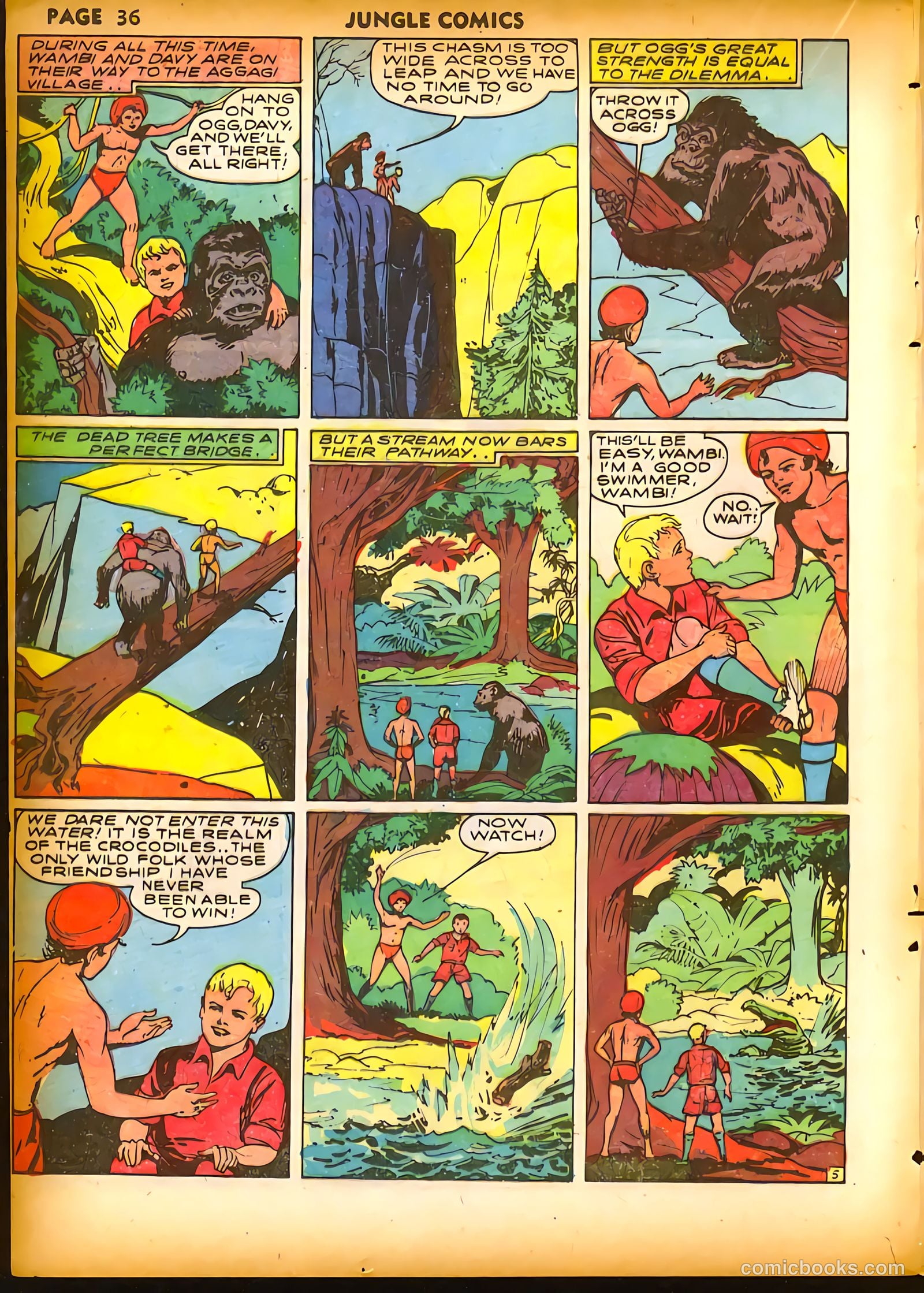 Jungle Comics #18 (1941) — page 38 of 68