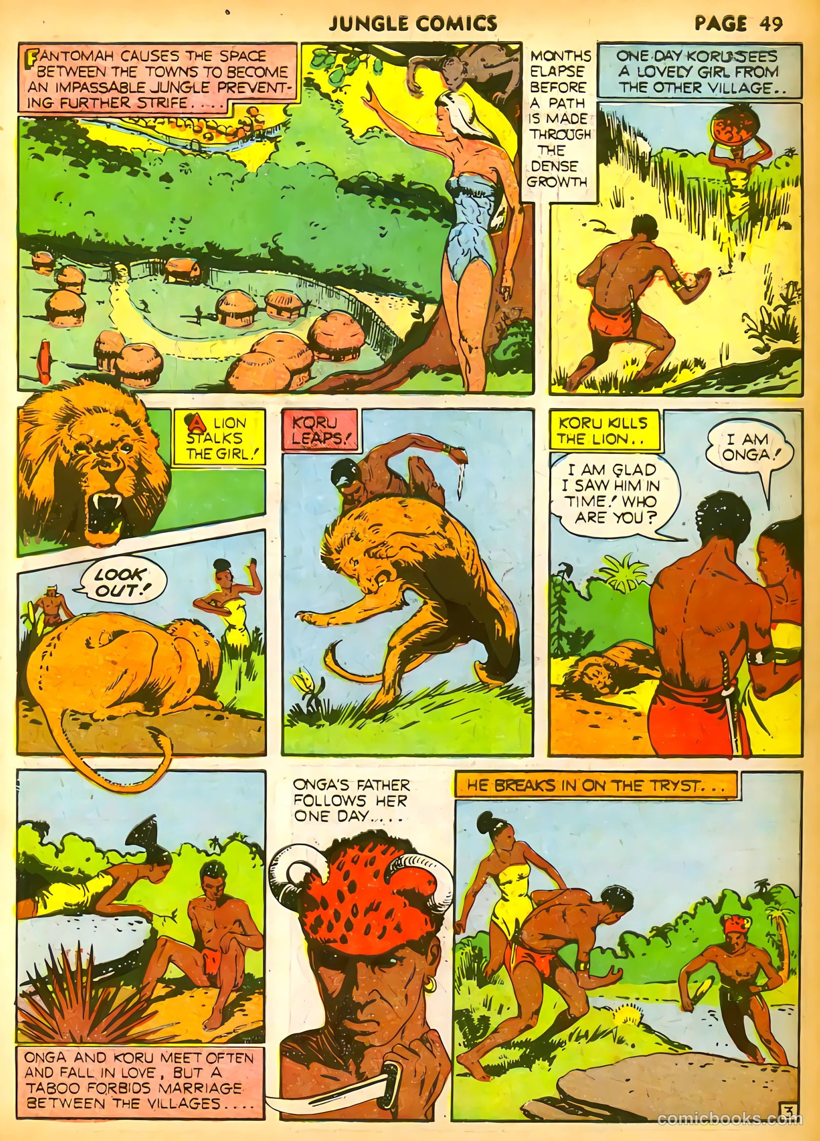 Jungle Comics #18 (1941) — page 51 of 68
