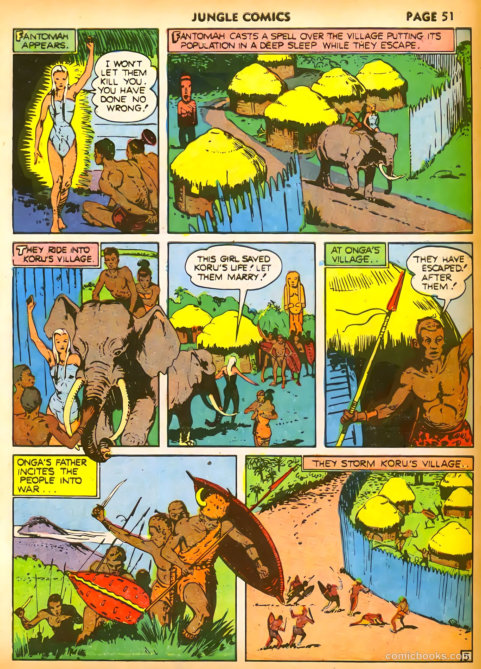 Jungle Comics #18 (1941) — page 53 of 68