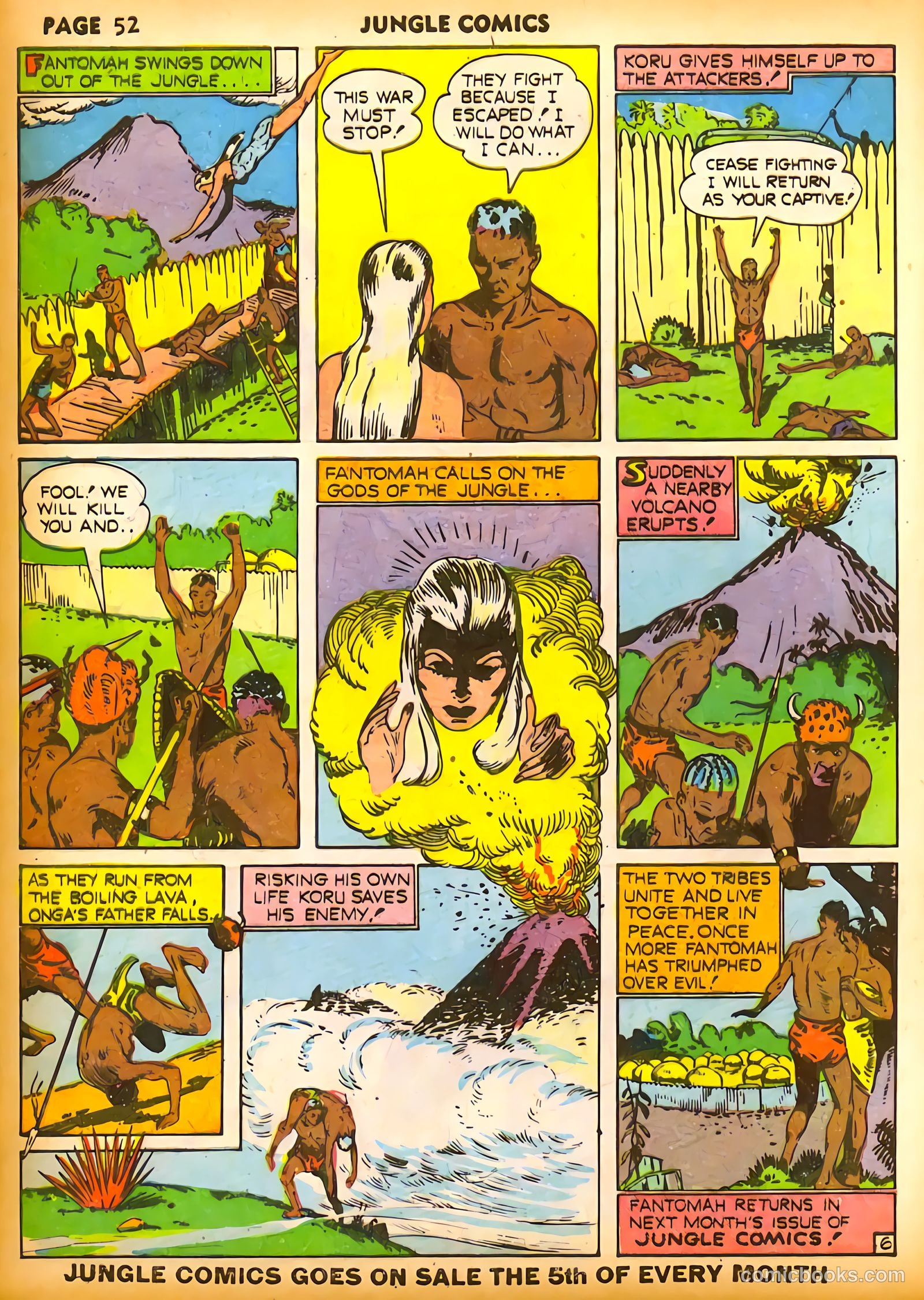 Jungle Comics #18 (1941) — page 54 of 68