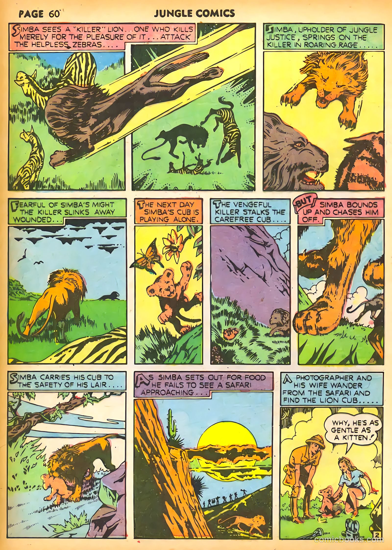 Jungle Comics #18 (1941) — page 62 of 68
