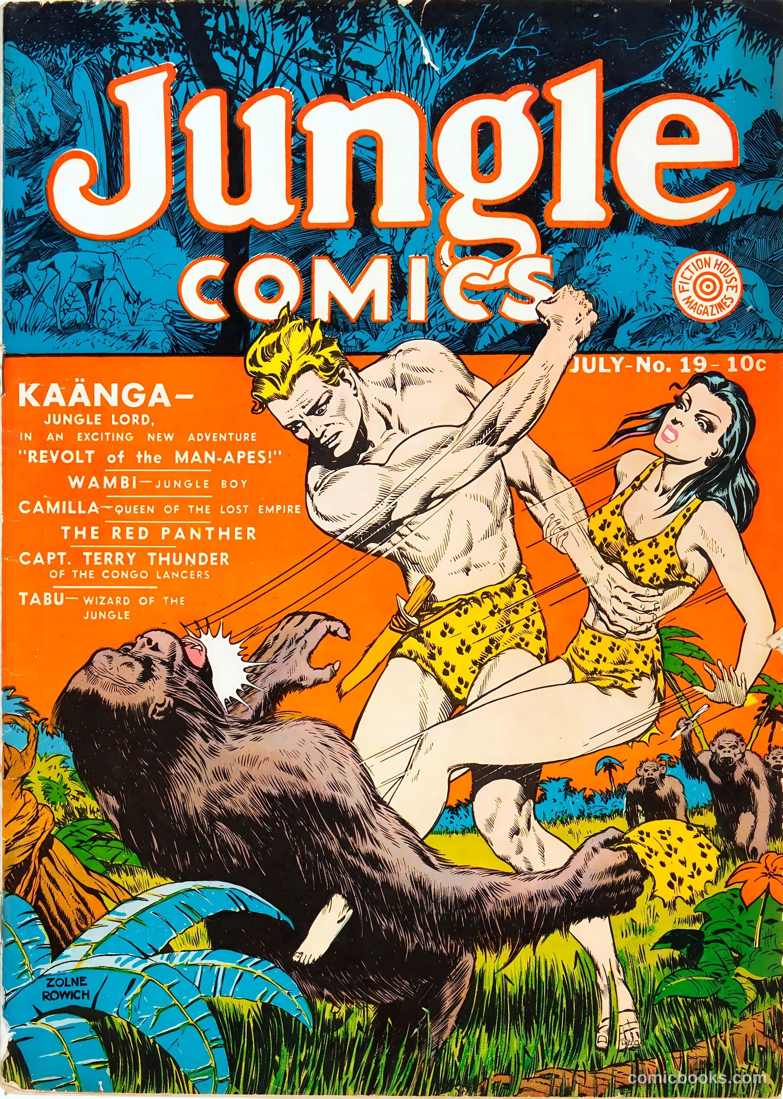 Jungle Comics #19