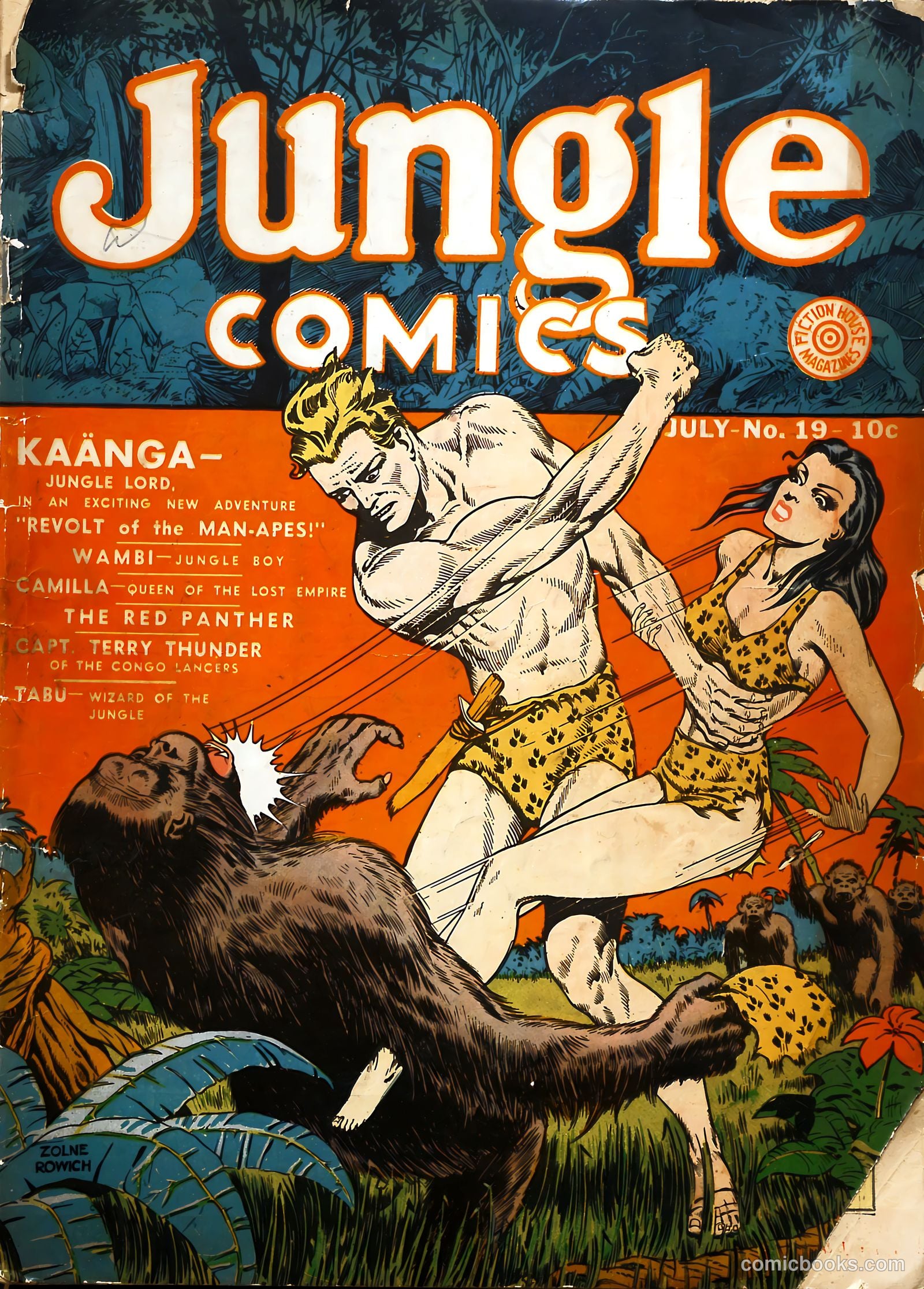 Jungle Comics #19 (1941) — page 2 of 69