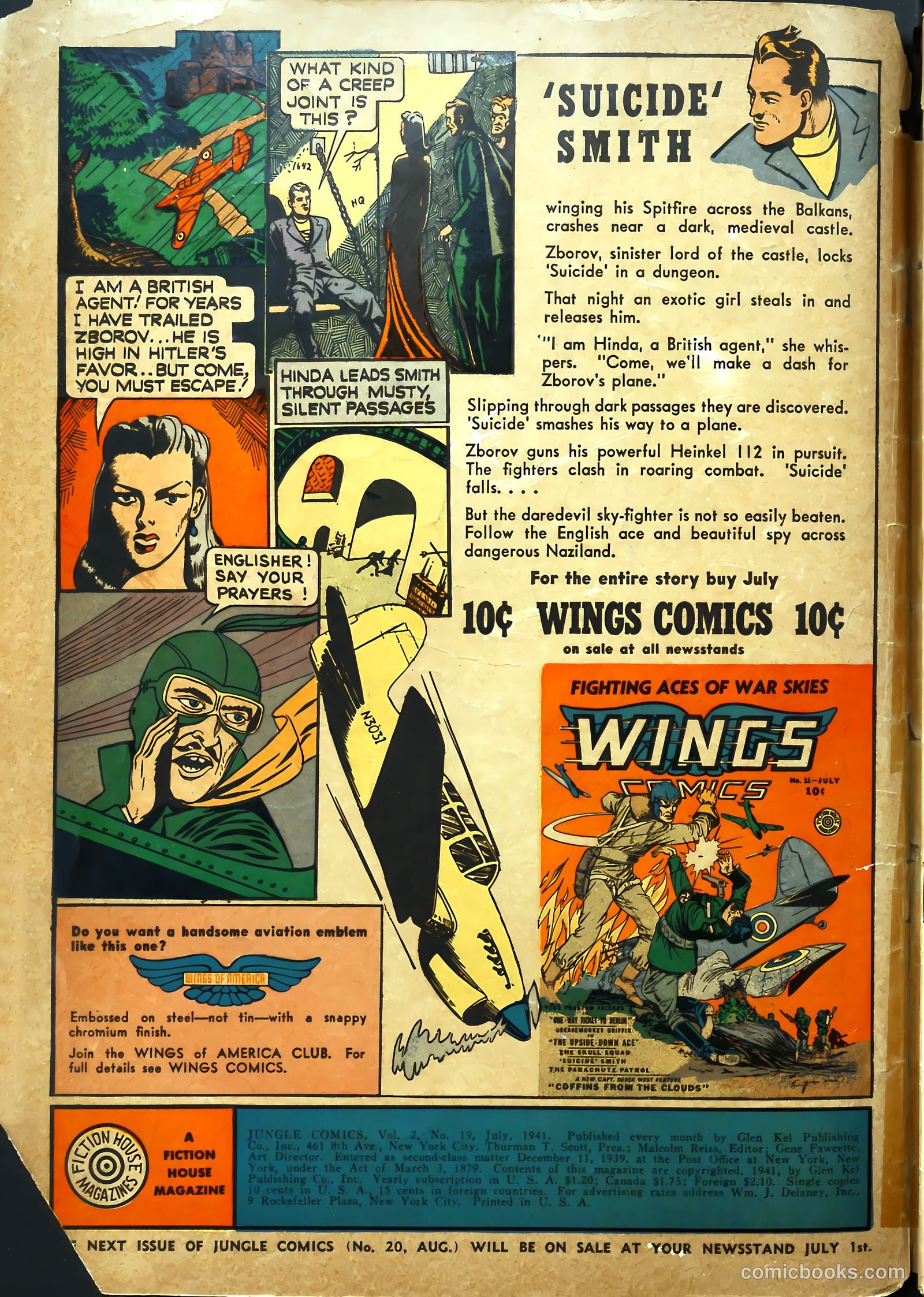 Jungle Comics #19 (1941) — page 3 of 69