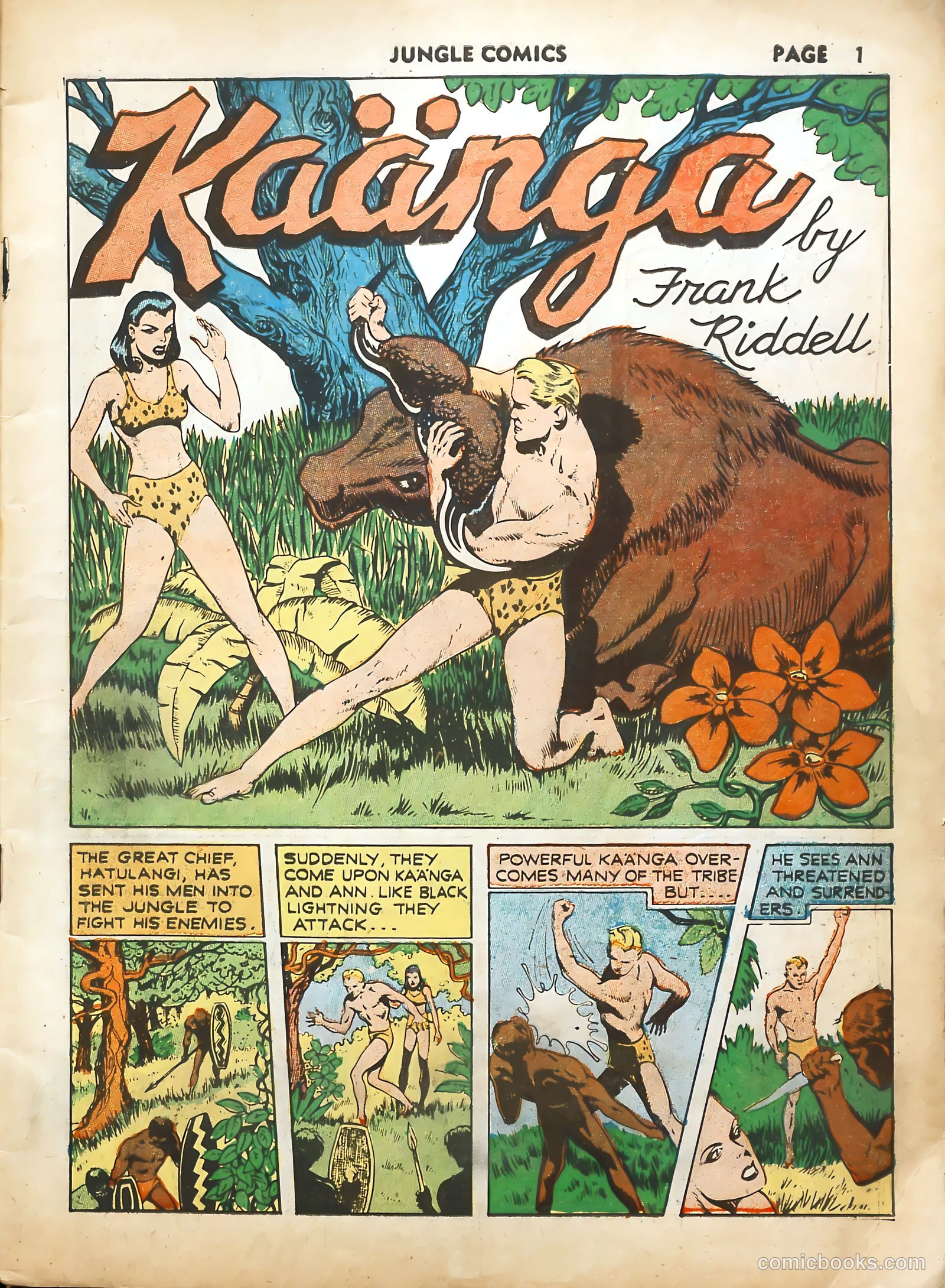 Jungle Comics #19 (1941) — page 4 of 69