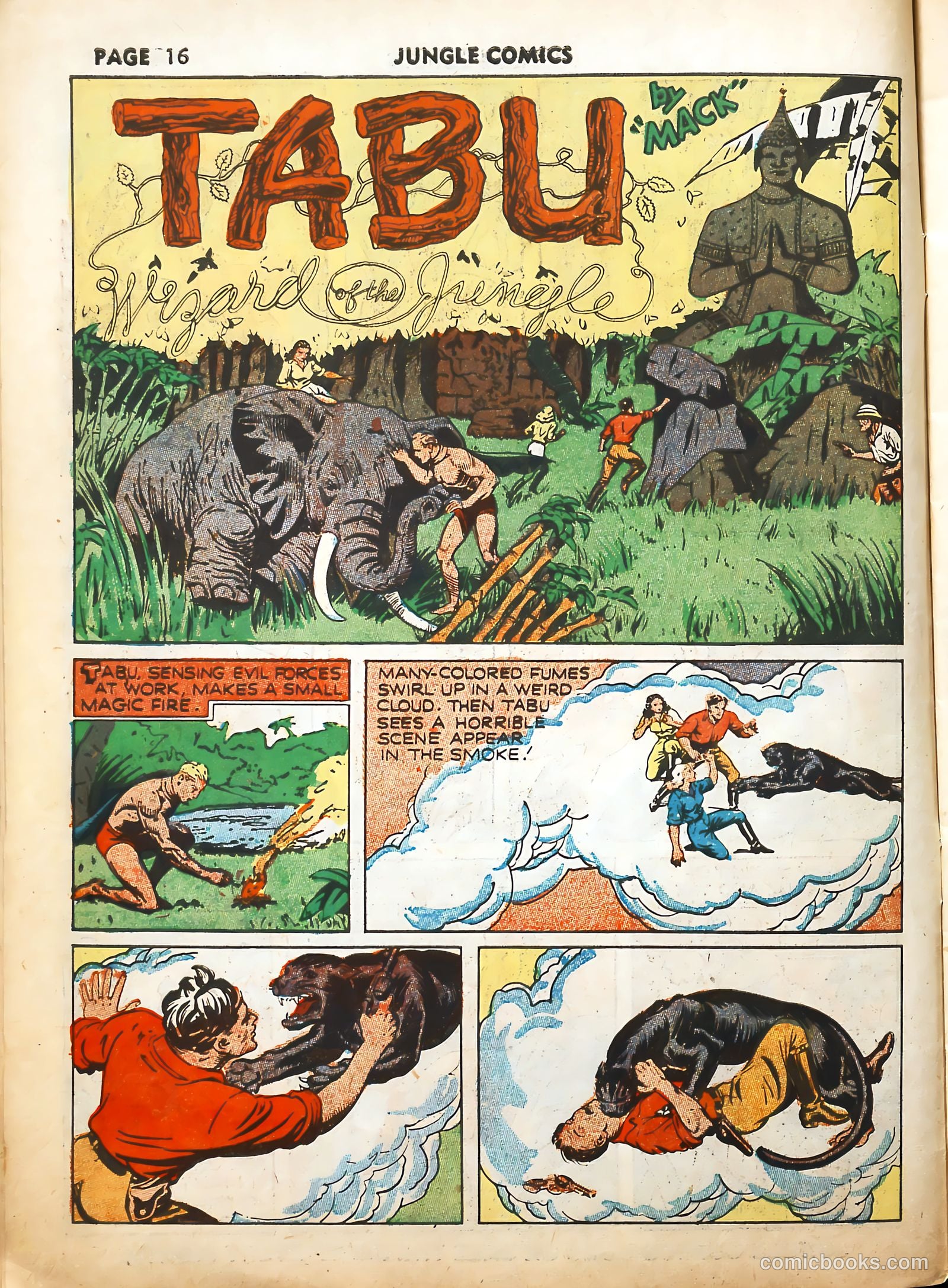 Jungle Comics #19 (1941) — page 19 of 69