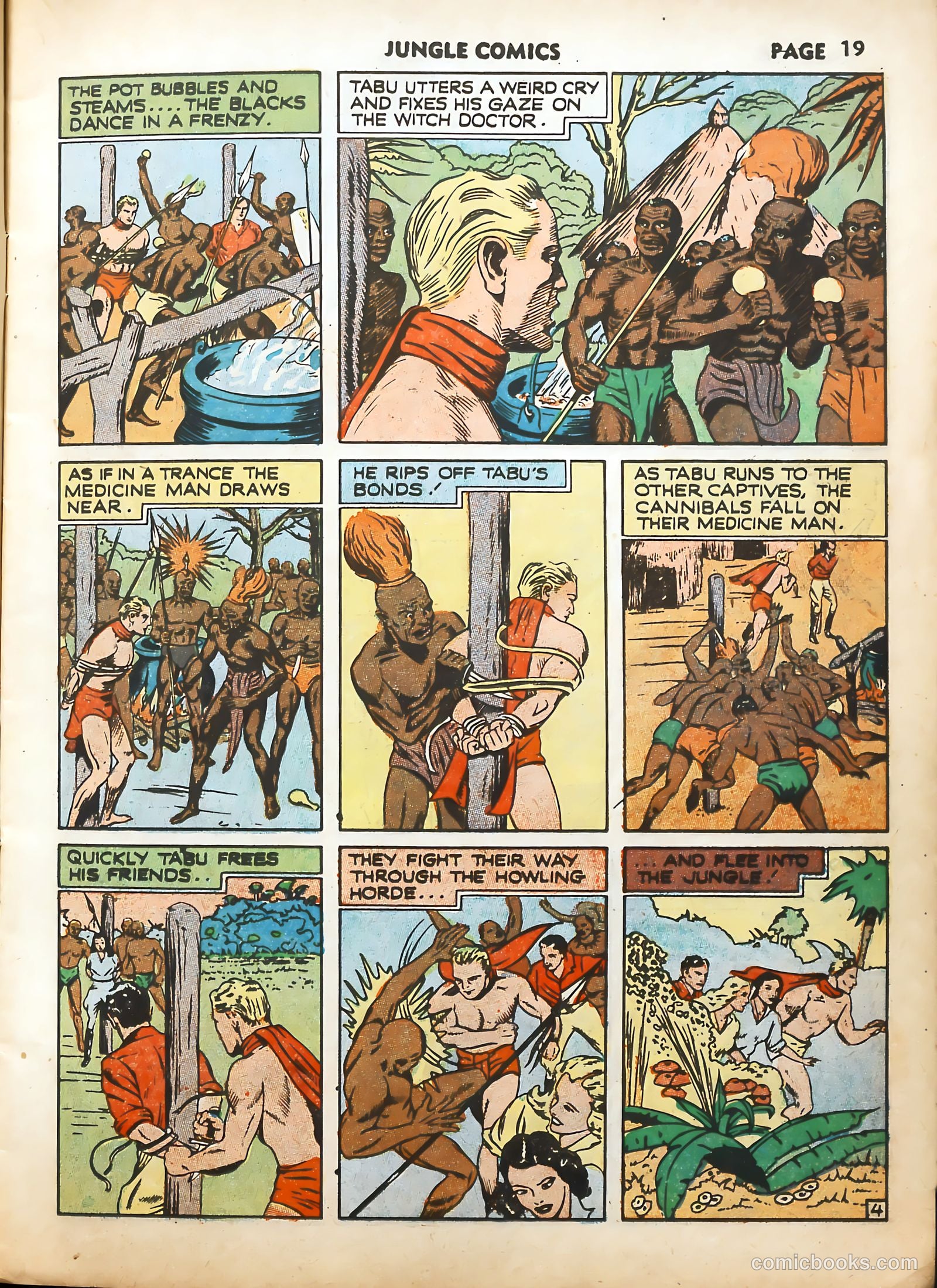 Jungle Comics #19 (1941) — page 22 of 69