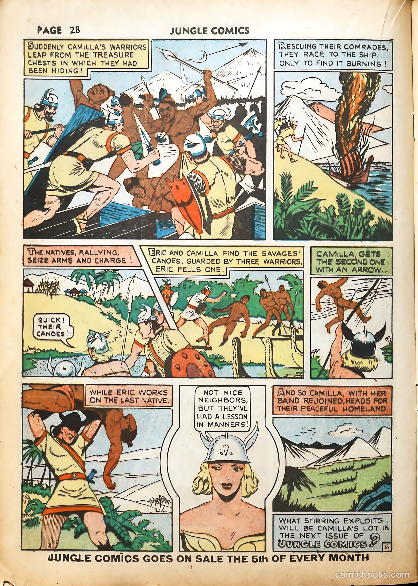 Jungle Comics #19 (1941) — page 31 of 69
