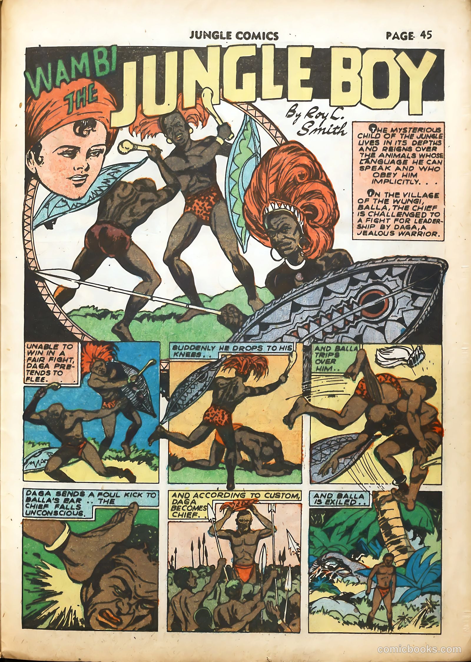 Jungle Comics #19 (1941) — page 48 of 69