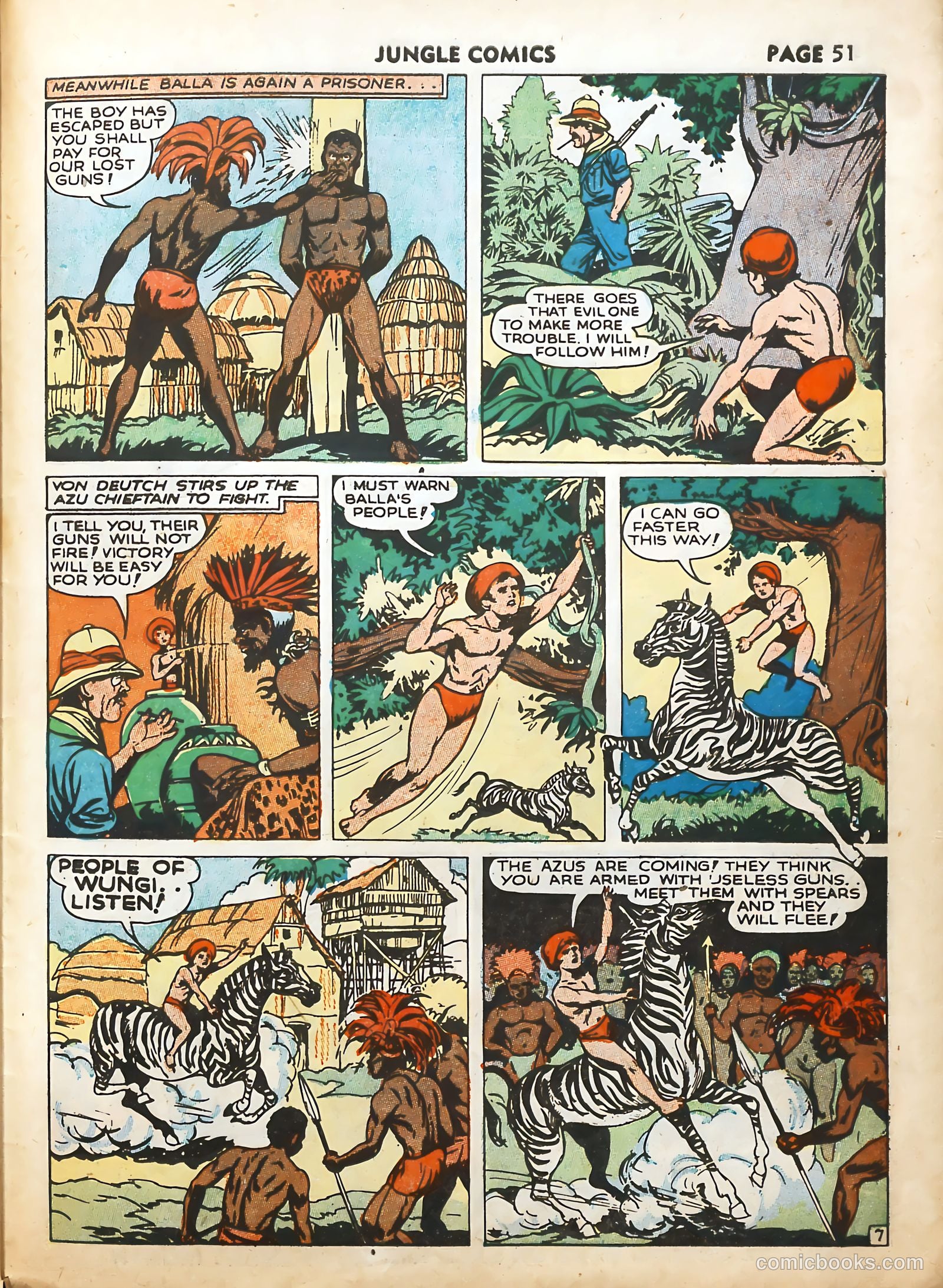 Jungle Comics #19 (1941) — page 54 of 69