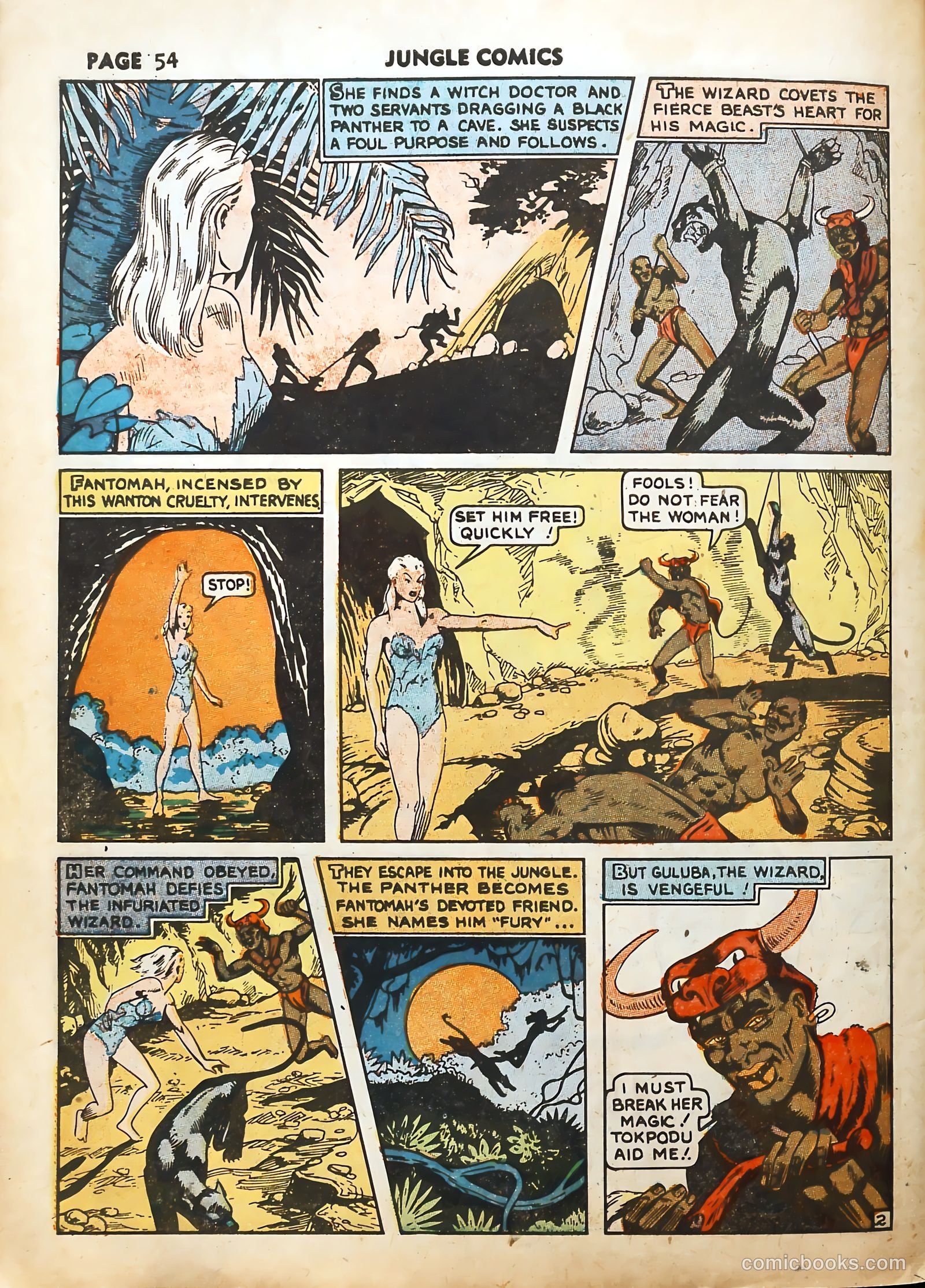 Jungle Comics #19 (1941) — page 57 of 69