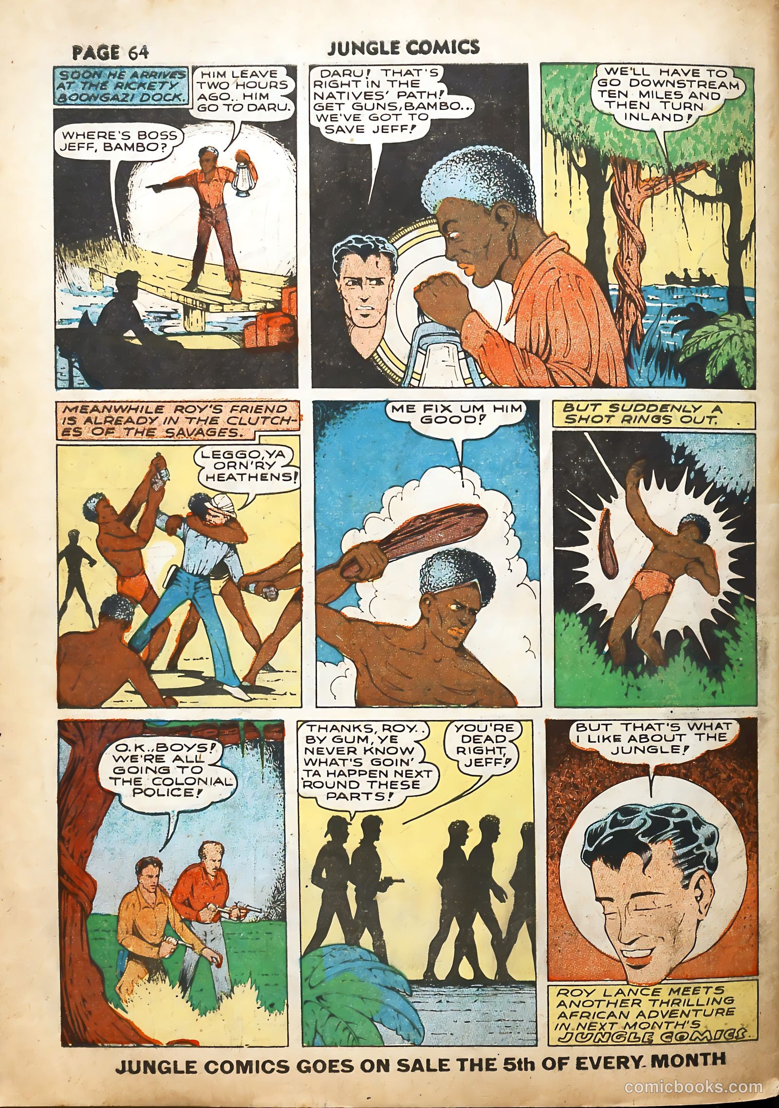 Jungle Comics #19 (1941) — page 67 of 69