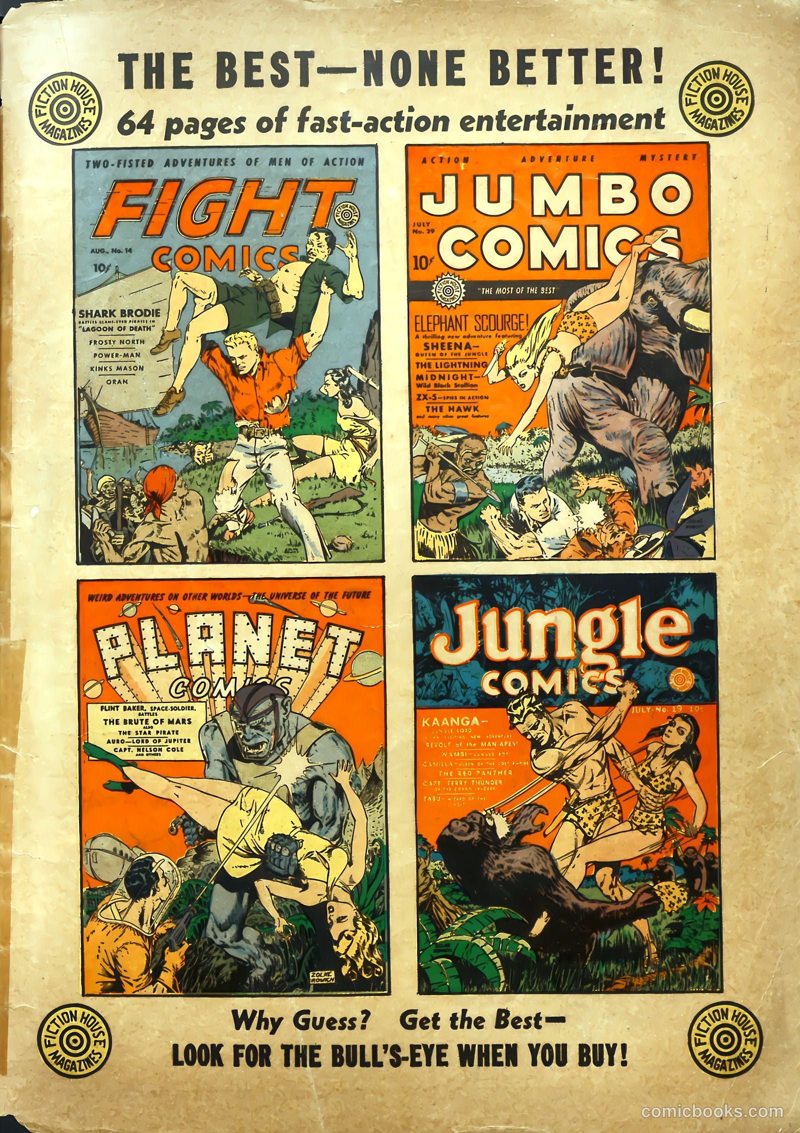 Jungle Comics #19 (1941) — page 68 of 69