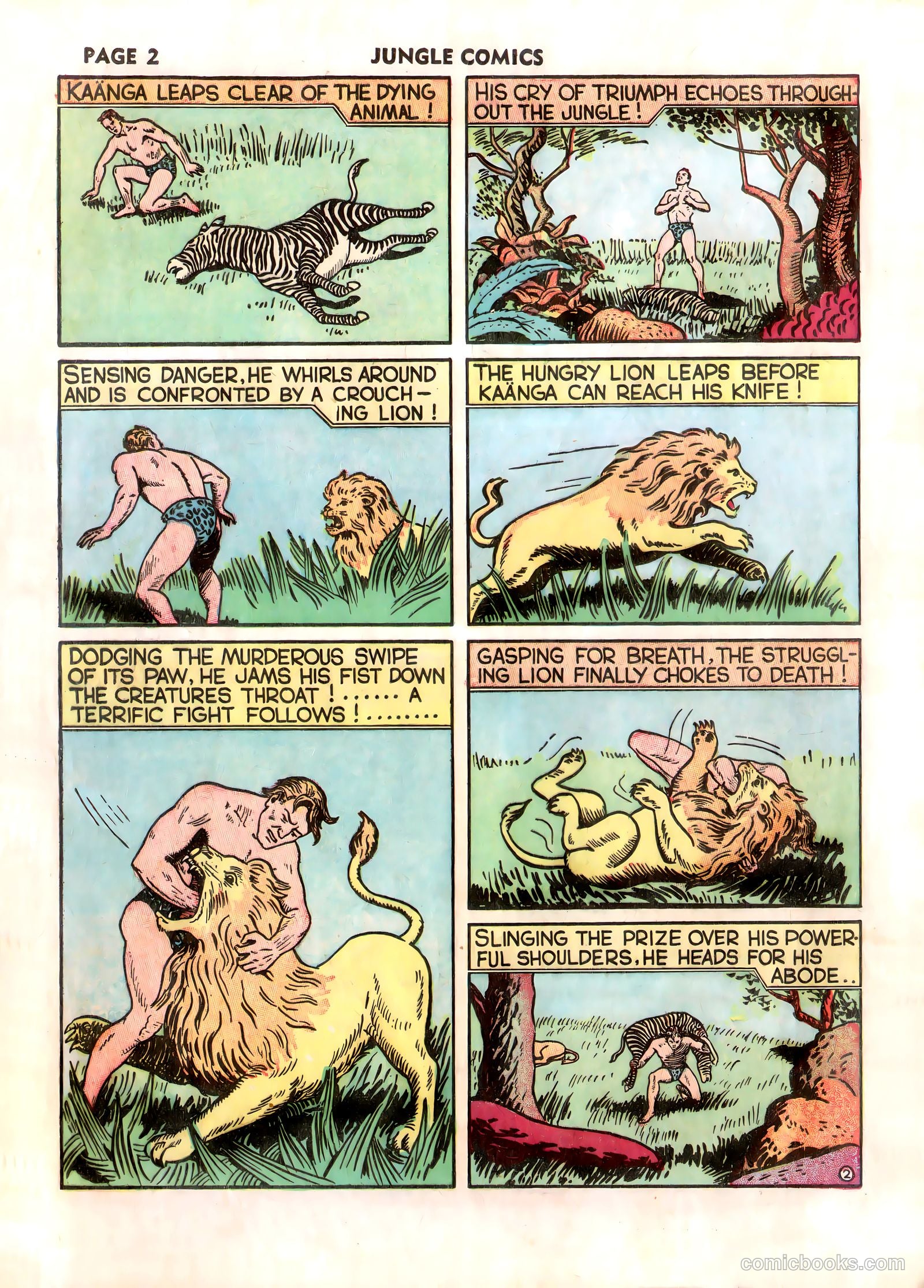 Jungle Comics #2 (1940) — page 4 of 69