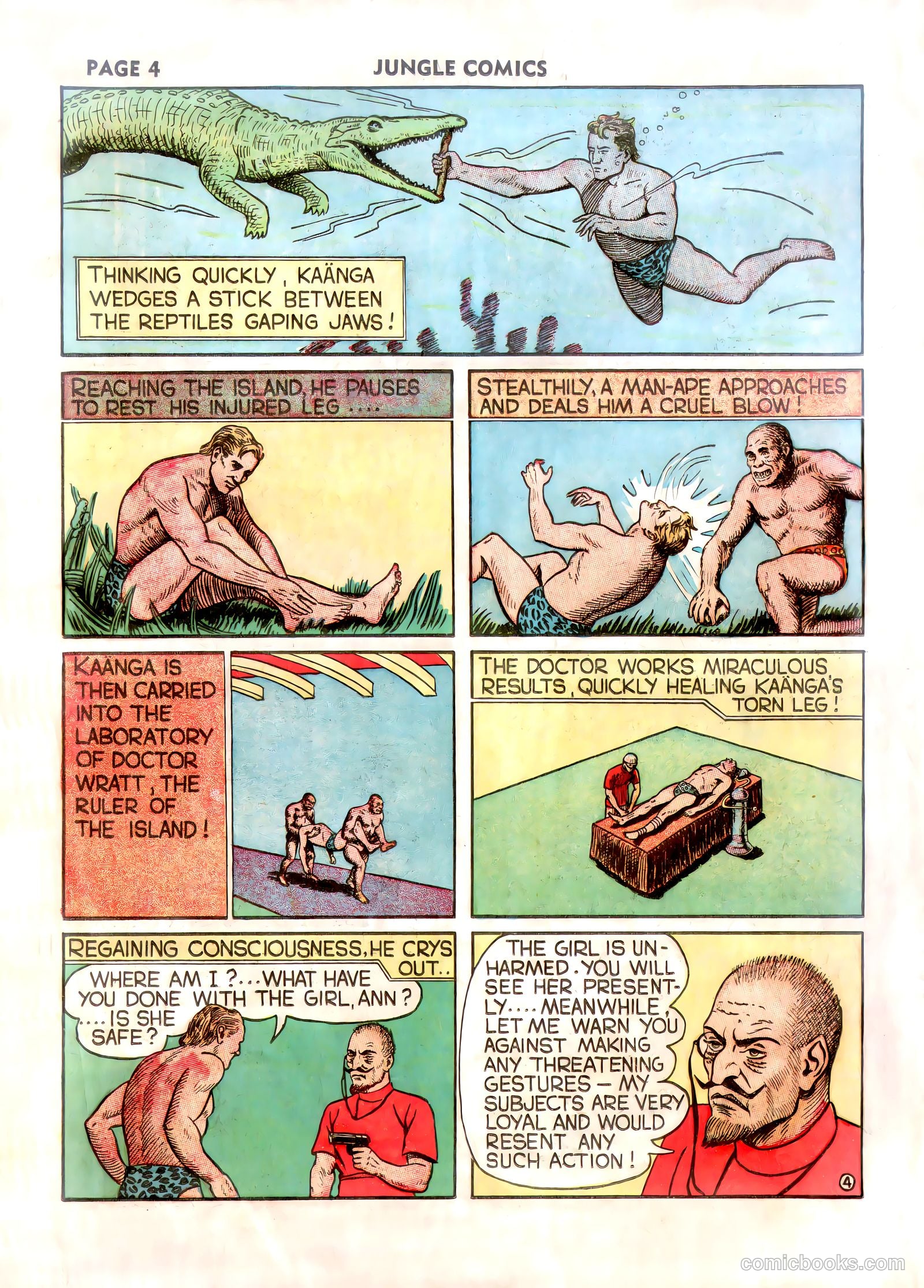 Jungle Comics #2 (1940) — page 6 of 69