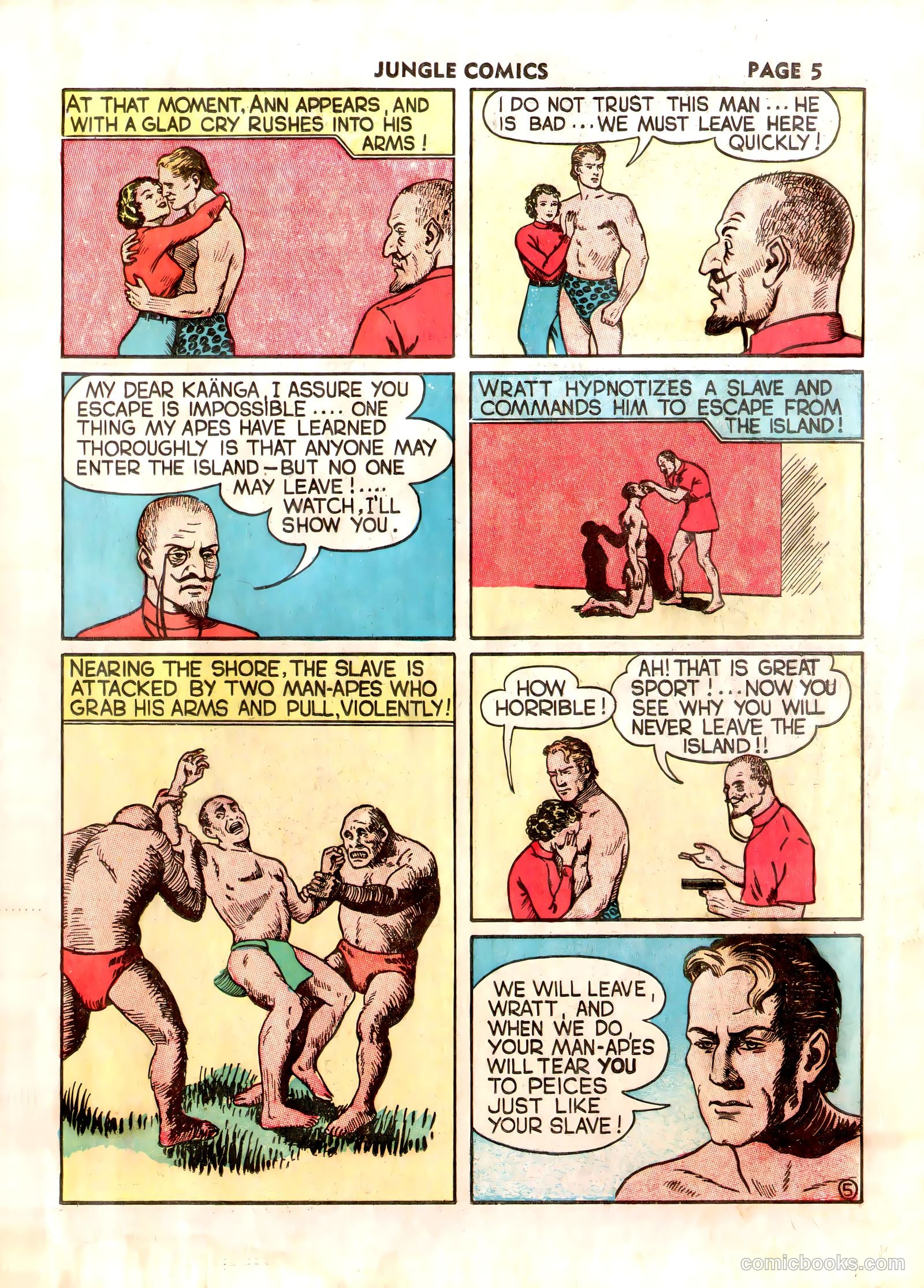 Jungle Comics #2 (1940) — page 7 of 69