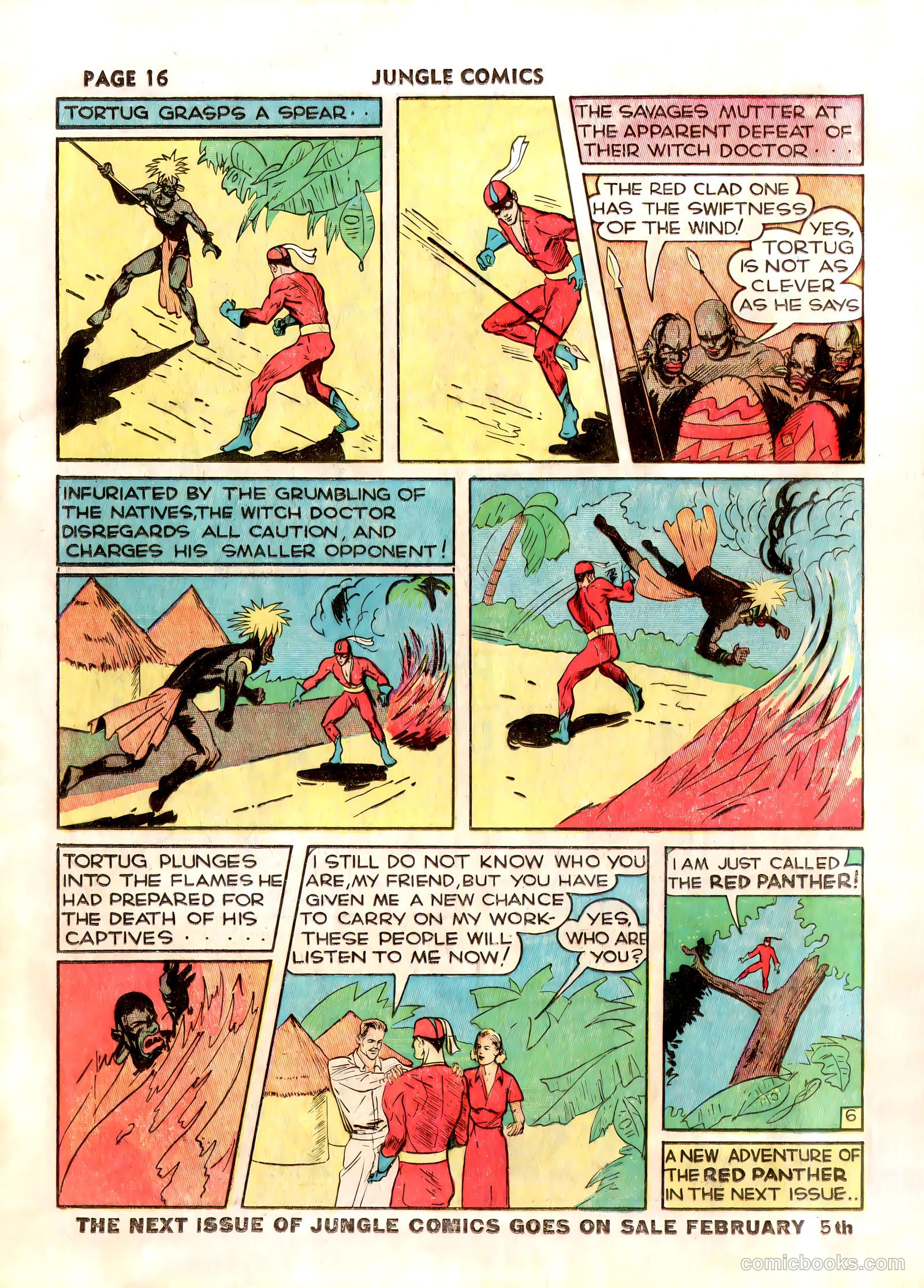 Jungle Comics #2 (1940) — page 18 of 69