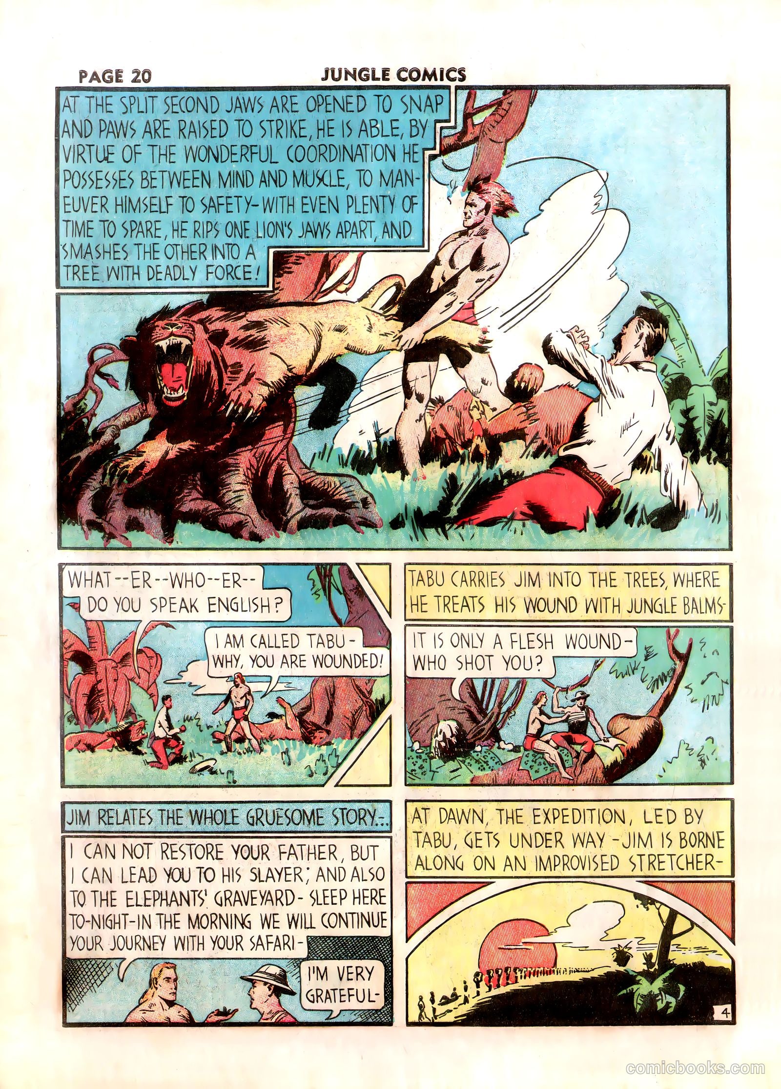 Jungle Comics #2 (1940) — page 22 of 69
