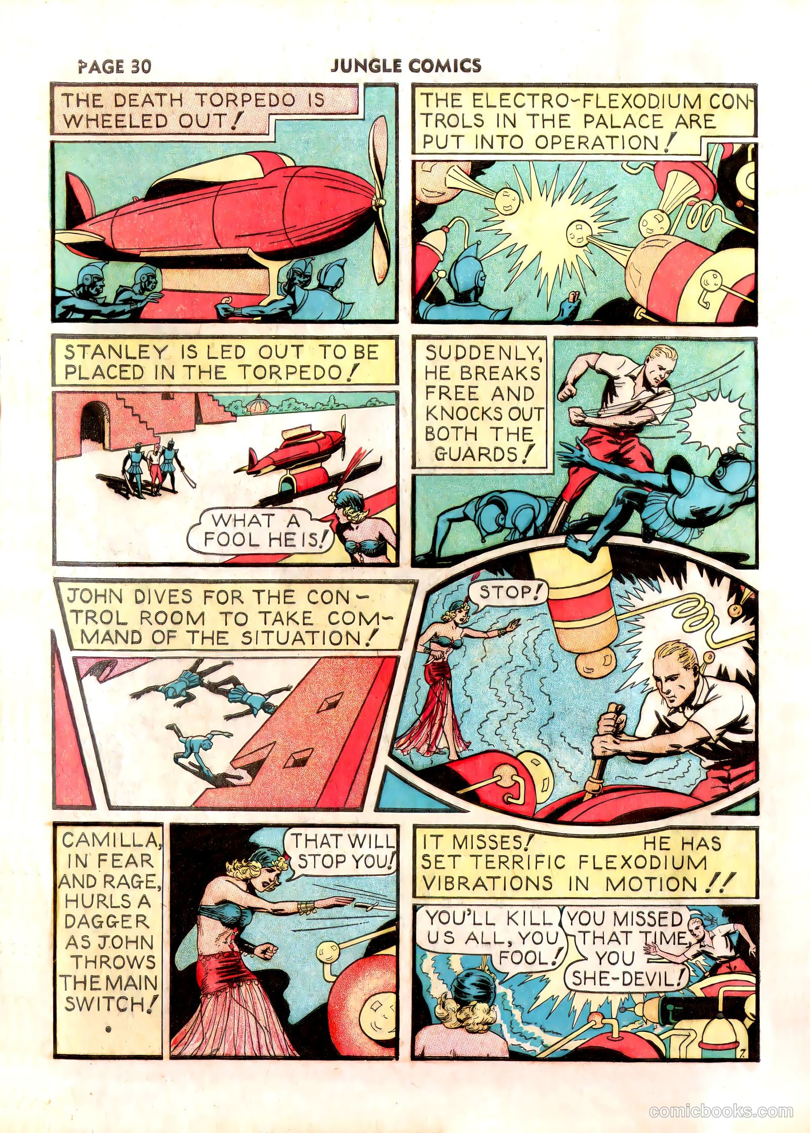 Jungle Comics #2 (1940) — page 32 of 69