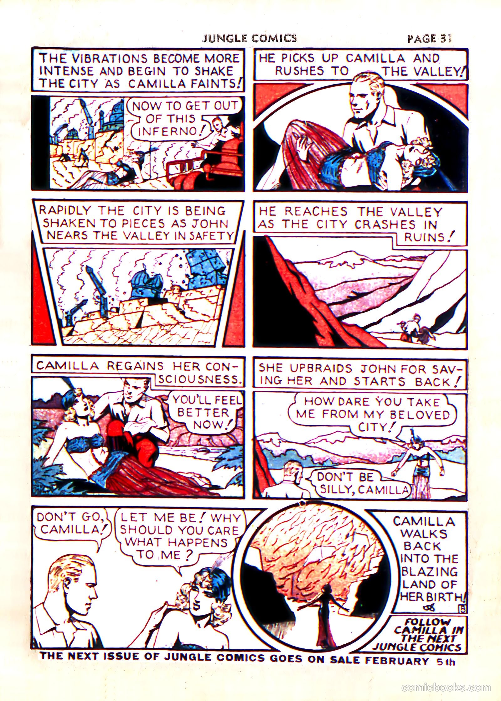 Jungle Comics #2 (1940) — page 33 of 69