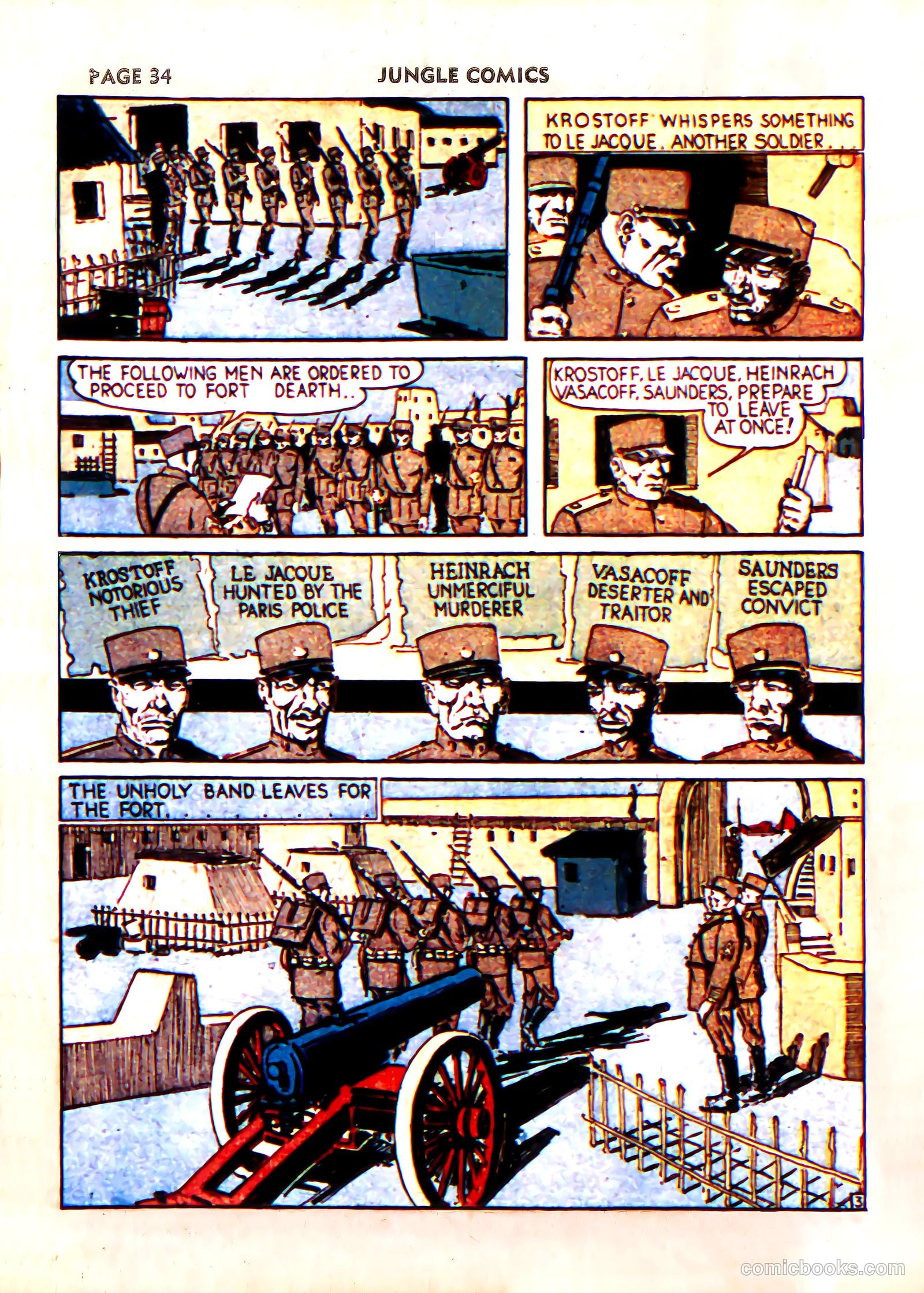 Jungle Comics #2 (1940) — page 36 of 69