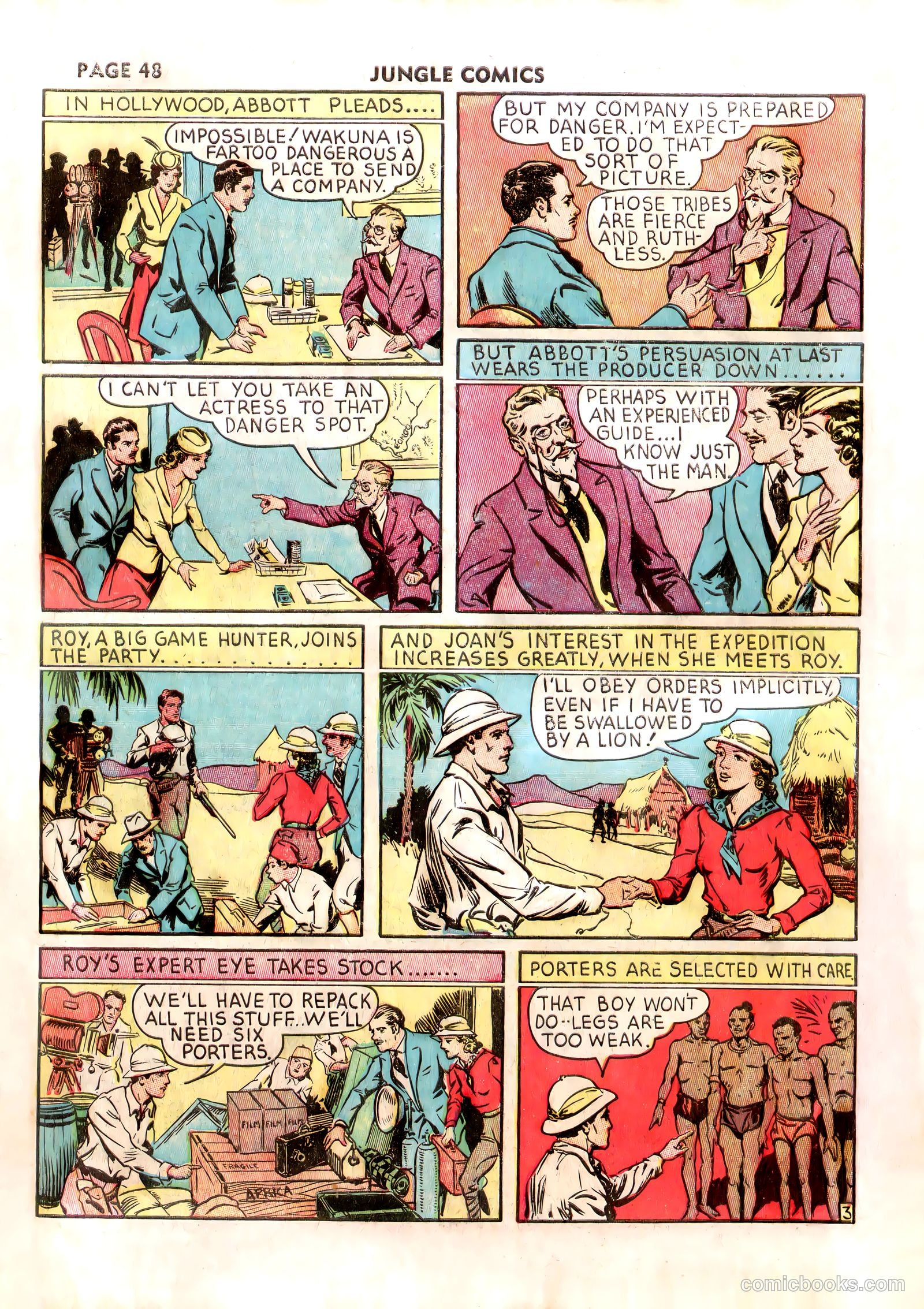 Jungle Comics #2 (1940) — page 50 of 69