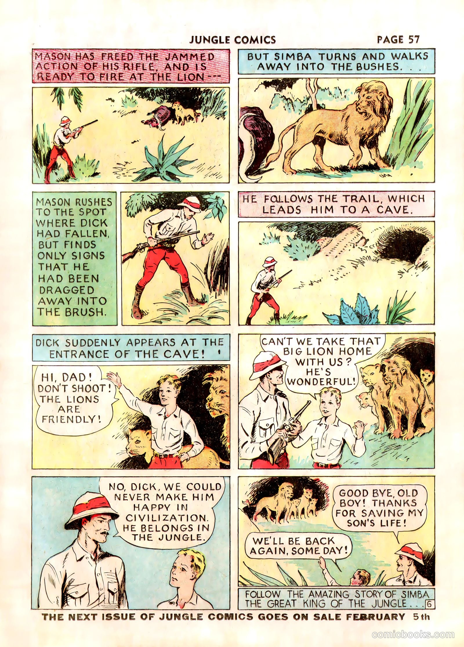 Jungle Comics #2 (1940) — page 59 of 69