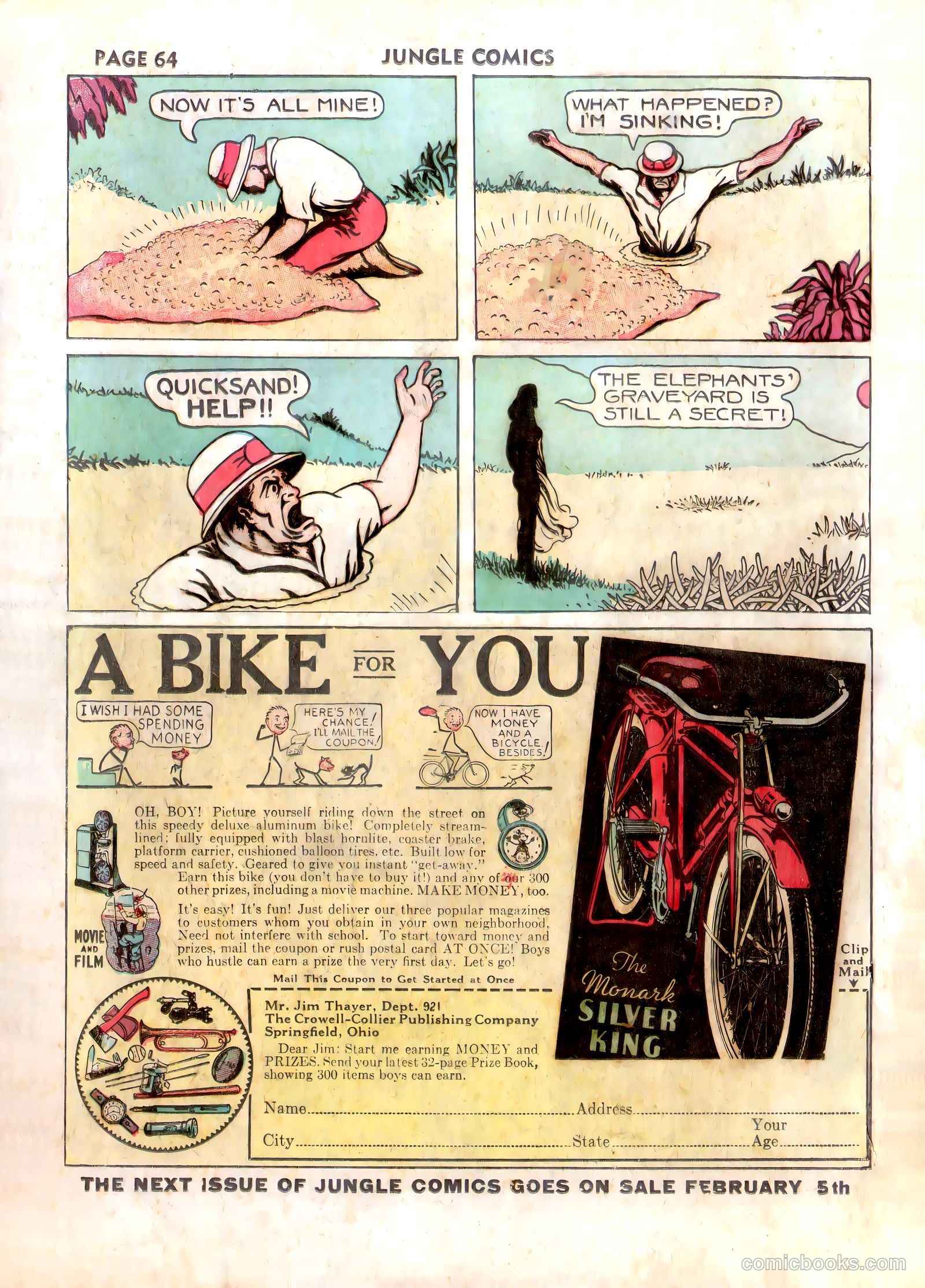 Jungle Comics #2 (1940) — page 66 of 69