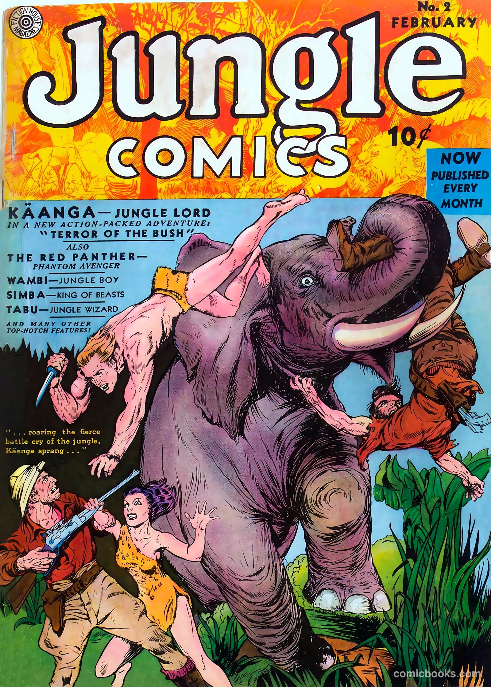 Jungle Comics #2 (1940) — page 69 of 69