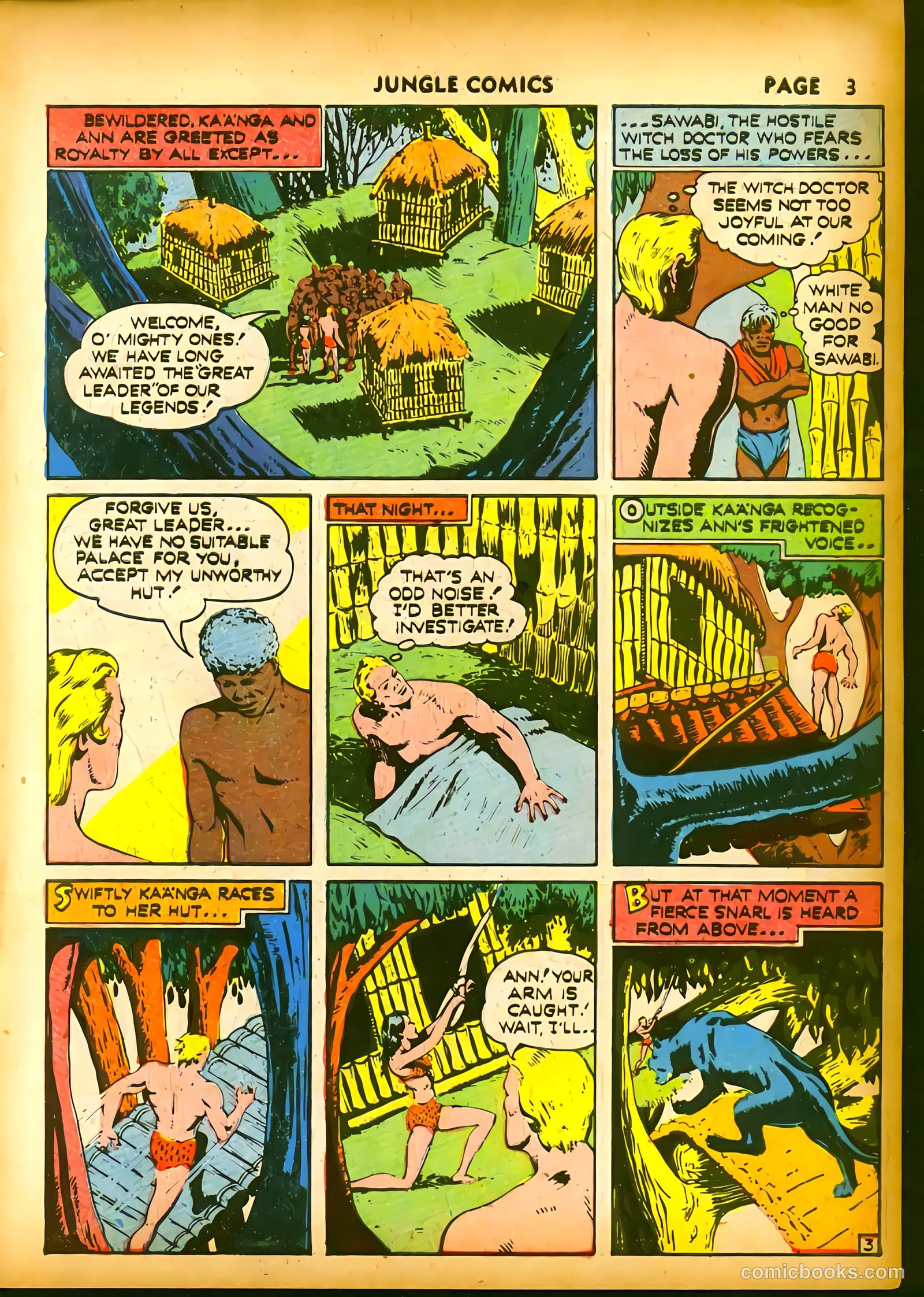 Jungle Comics #20 (1941) — page 5 of 68