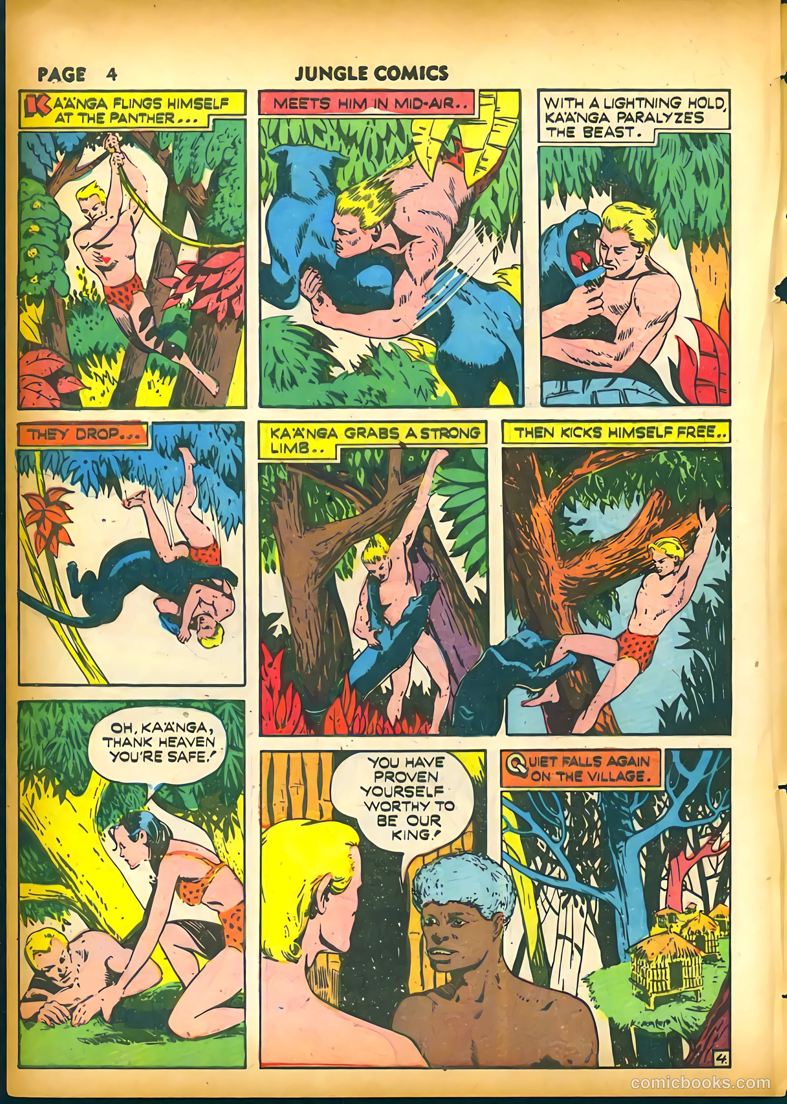Jungle Comics #20 (1941) — page 6 of 68