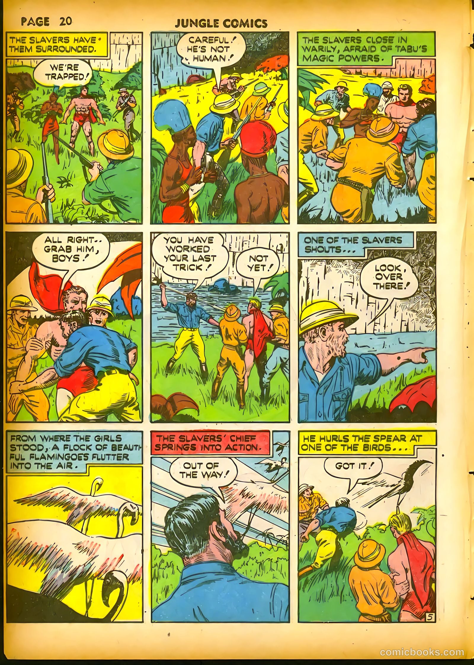 Jungle Comics #20 (1941) — page 22 of 68
