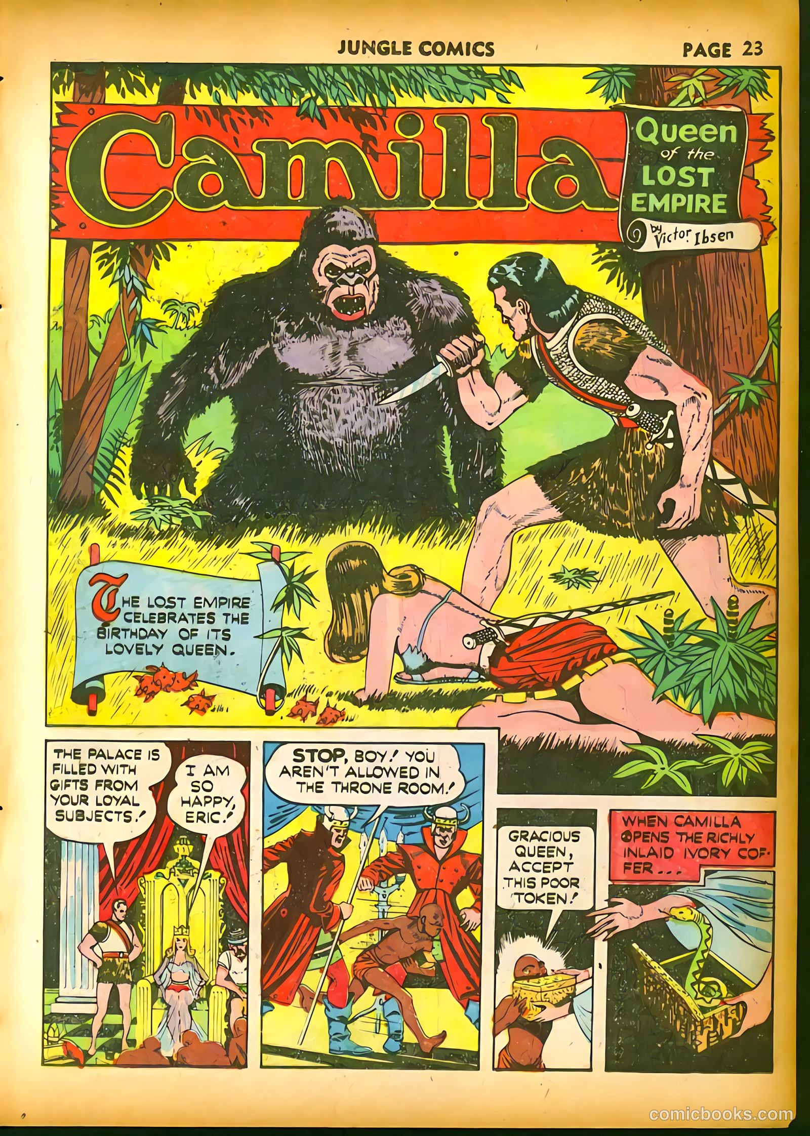 Jungle Comics #20 (1941) — page 25 of 68