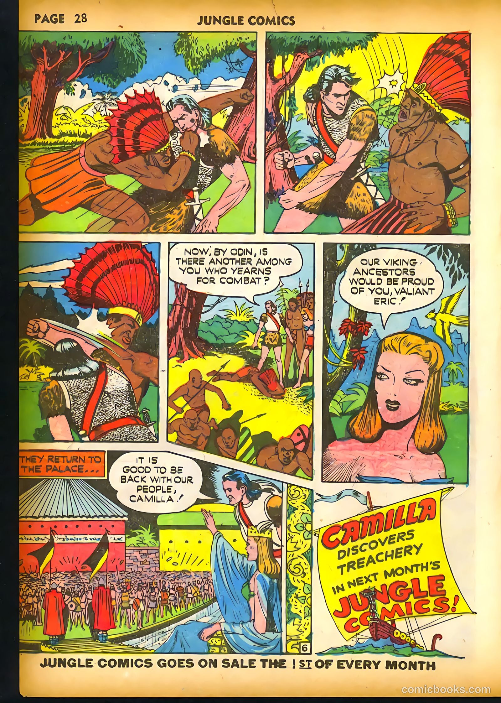 Jungle Comics #20 (1941) — page 30 of 68