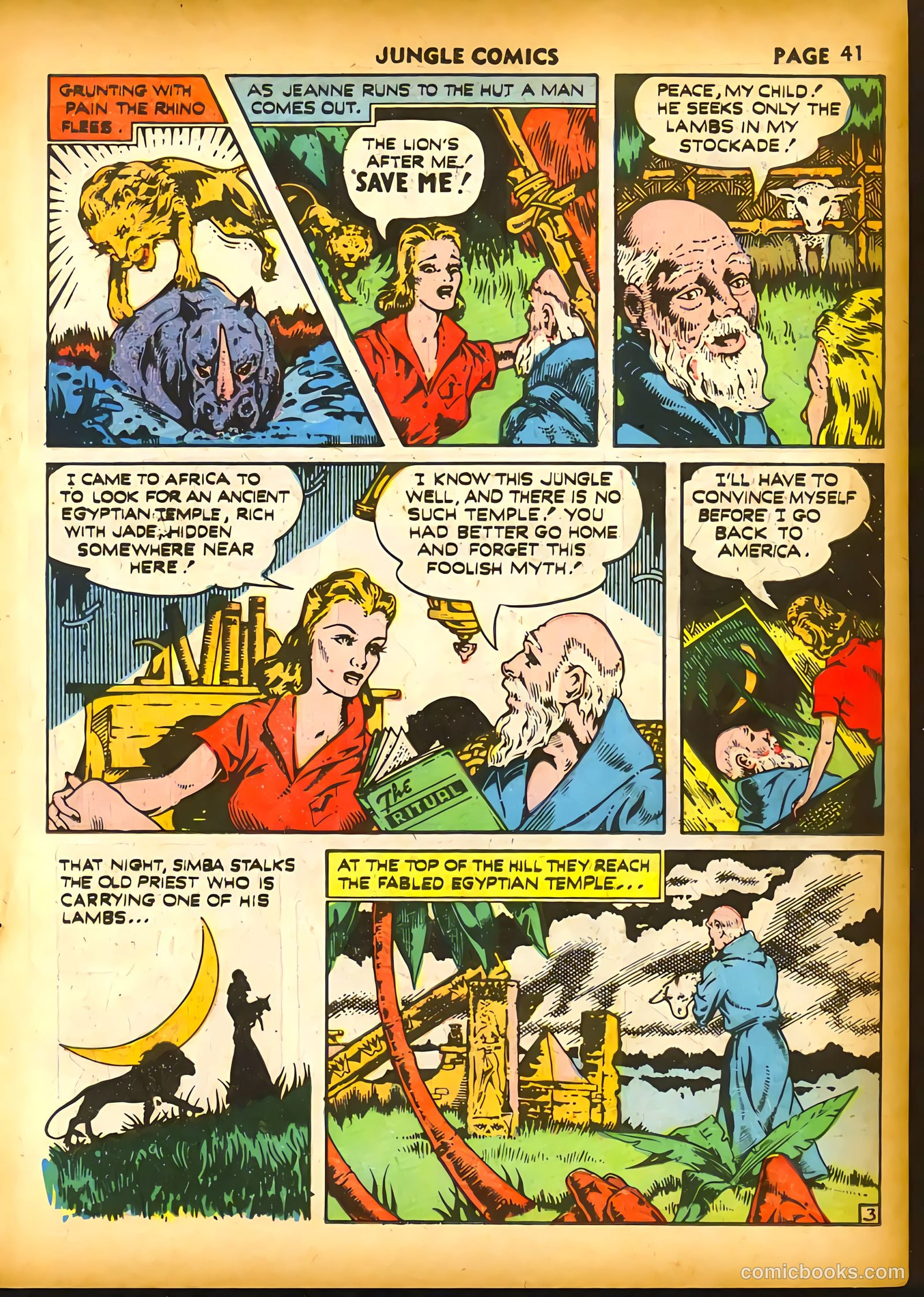 Jungle Comics #20 (1941) — page 43 of 68