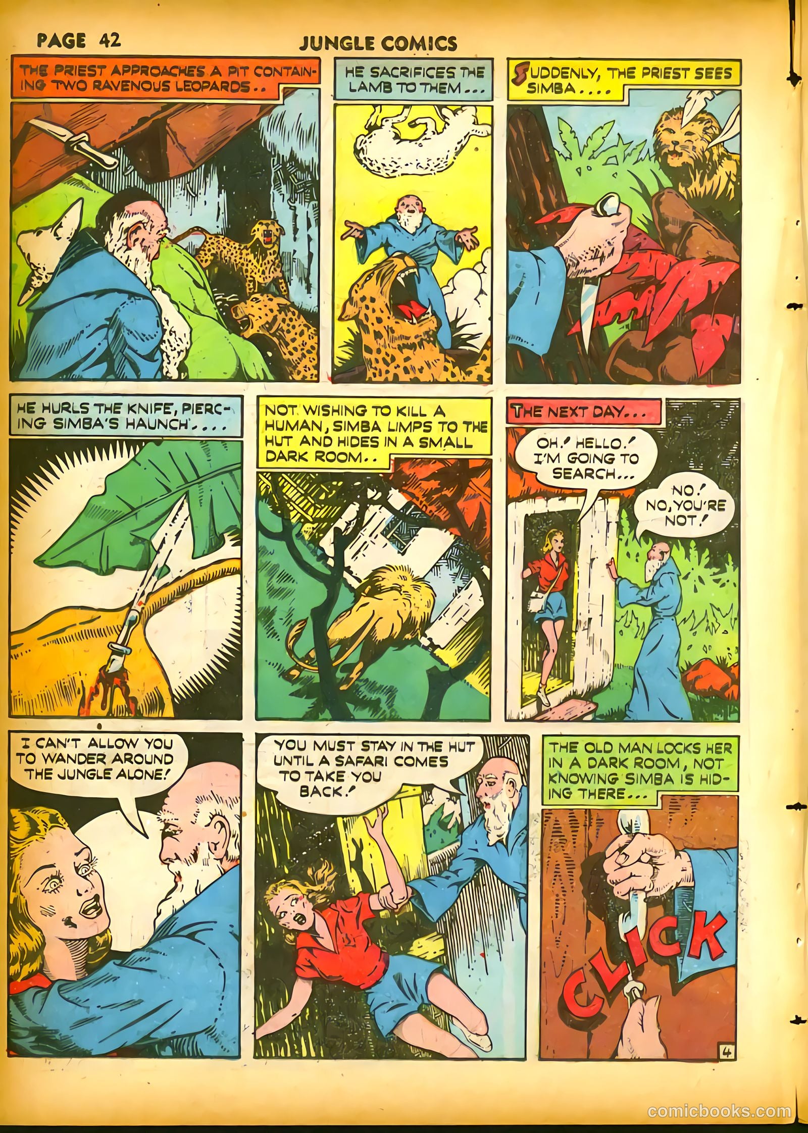 Jungle Comics #20 (1941) — page 44 of 68