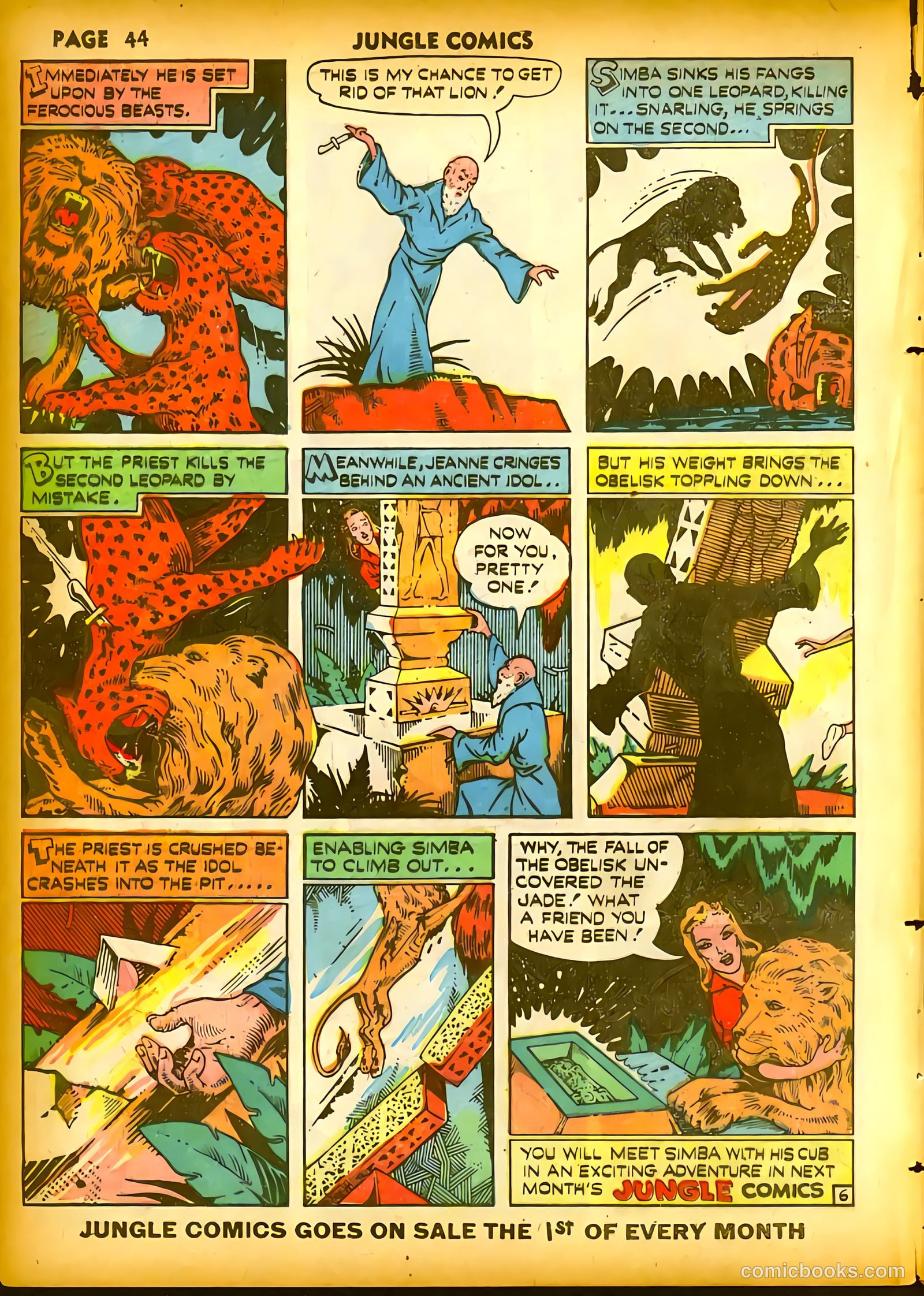 Jungle Comics #20 (1941) — page 46 of 68