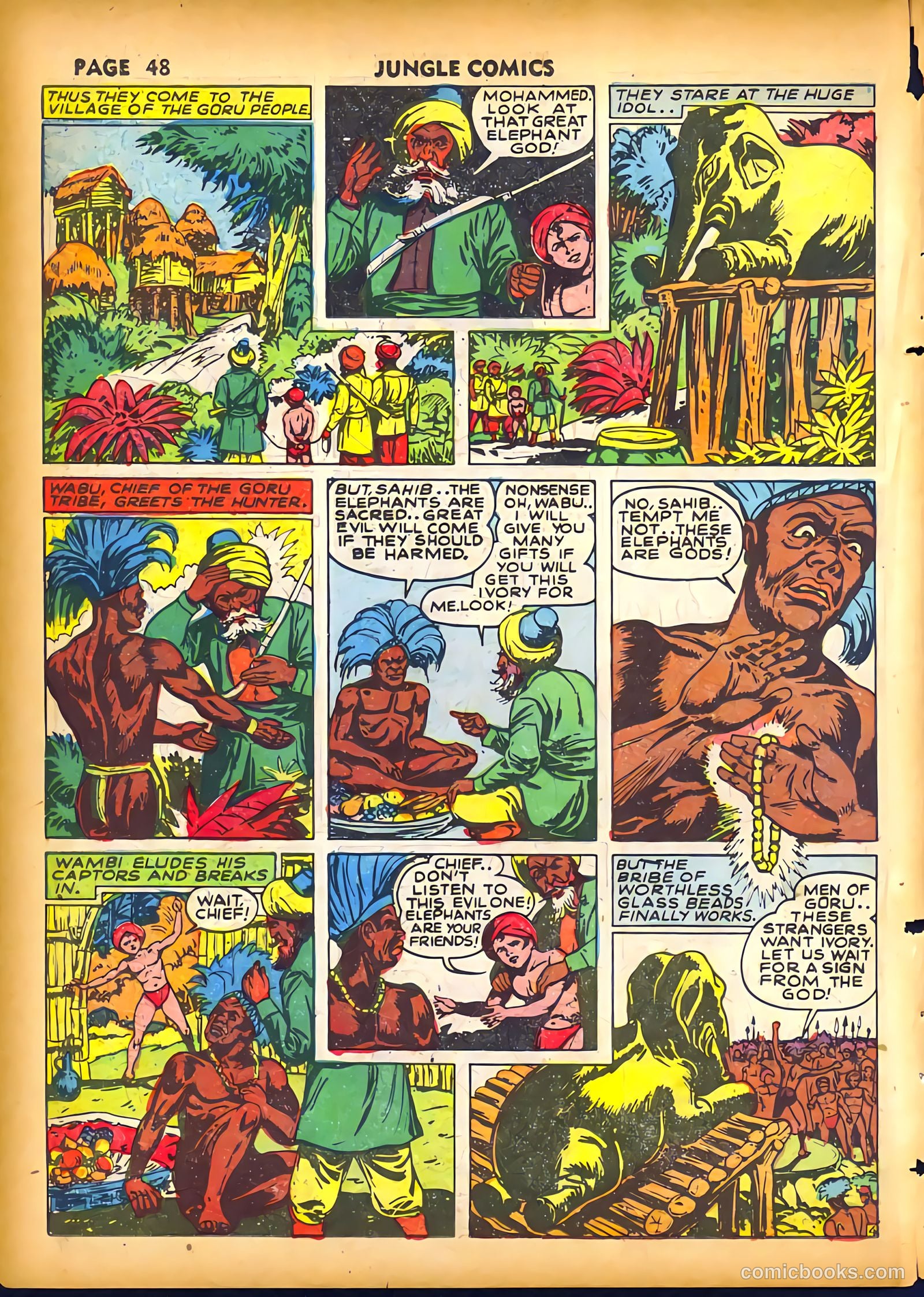 Jungle Comics #20 (1941) — page 50 of 68