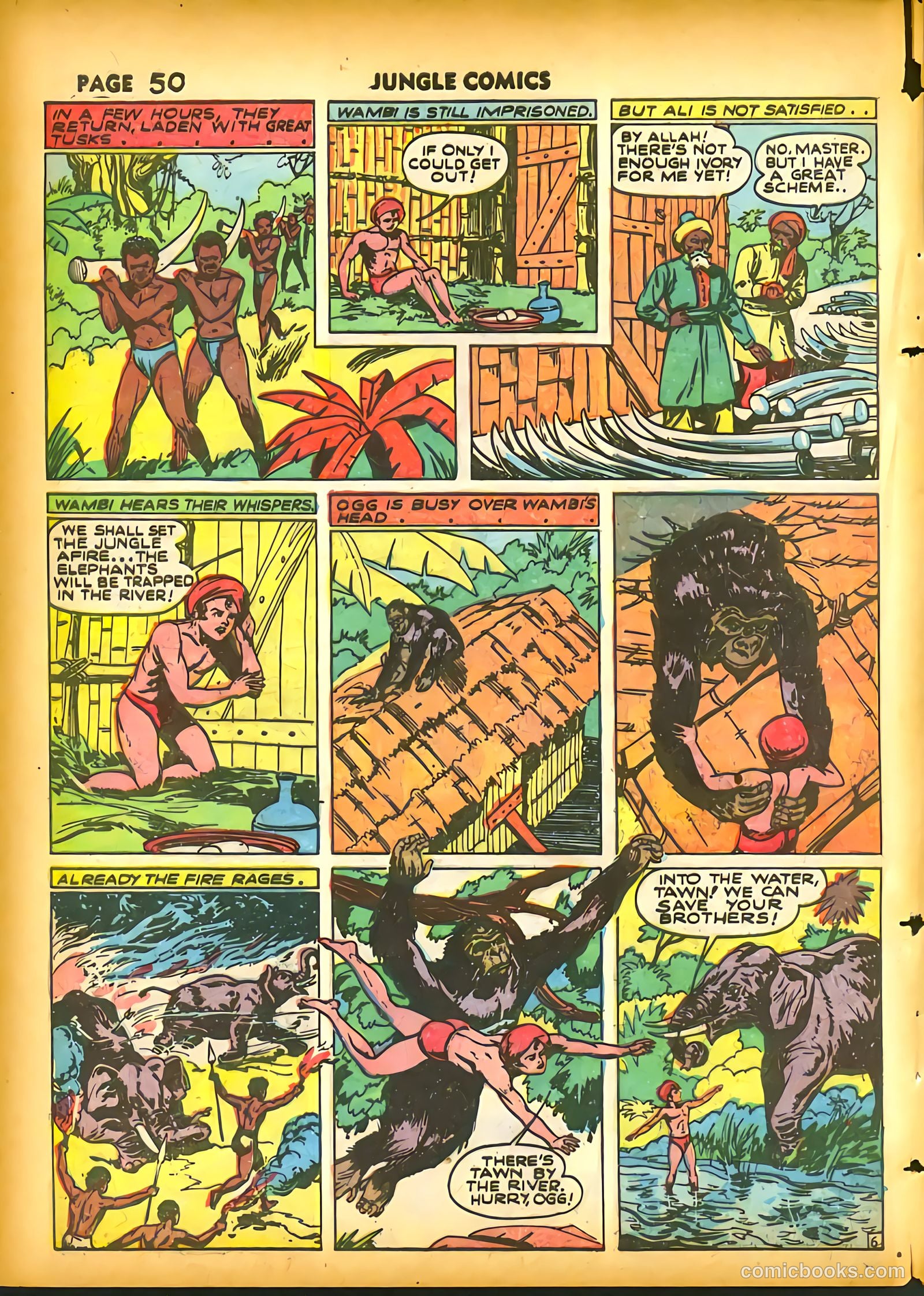 Jungle Comics #20 (1941) — page 52 of 68