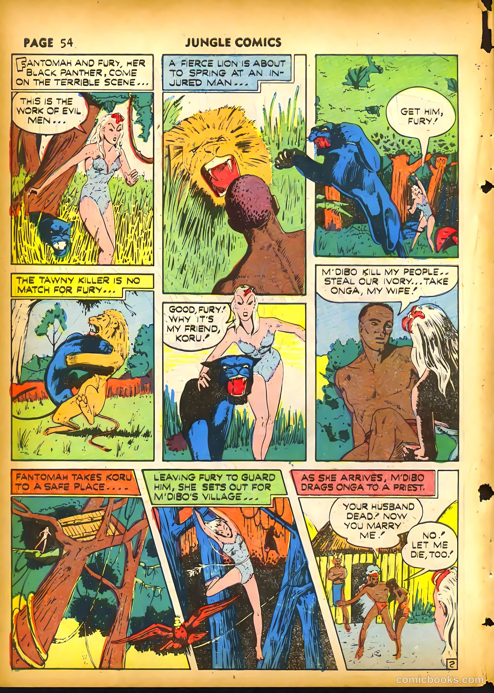 Jungle Comics #20 (1941) — page 56 of 68