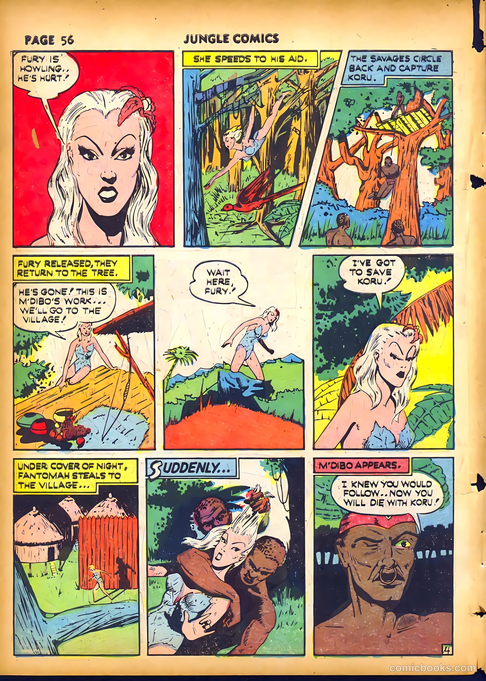 Jungle Comics #20 (1941) — page 58 of 68