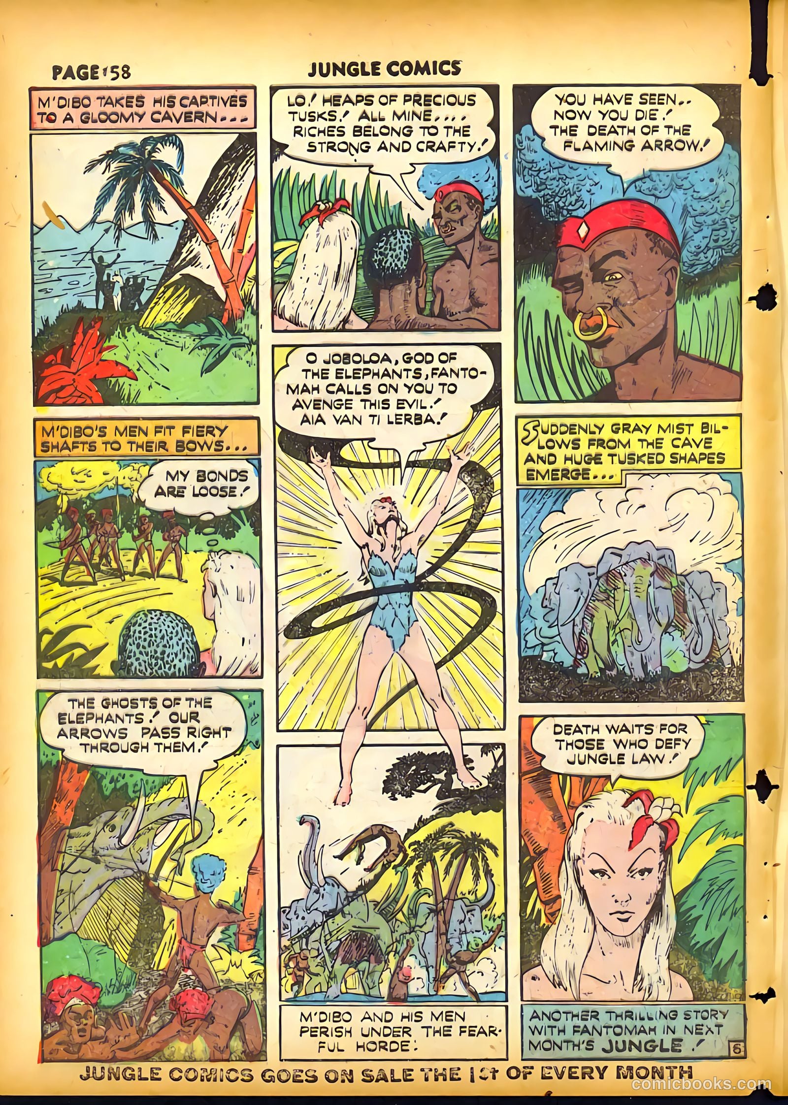 Jungle Comics #20 (1941) — page 60 of 68