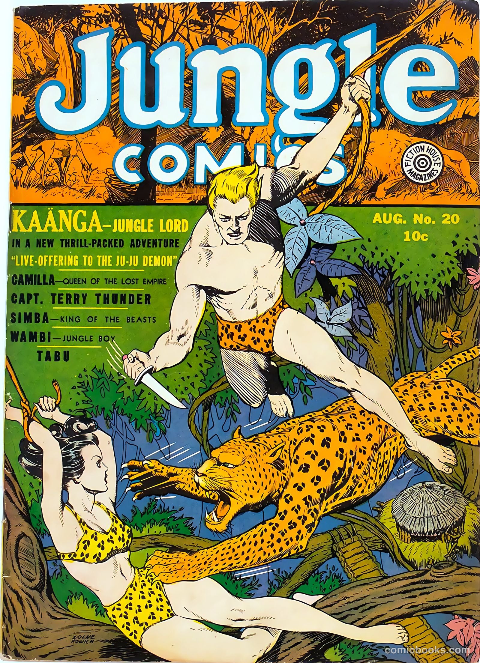 Jungle Comics #20