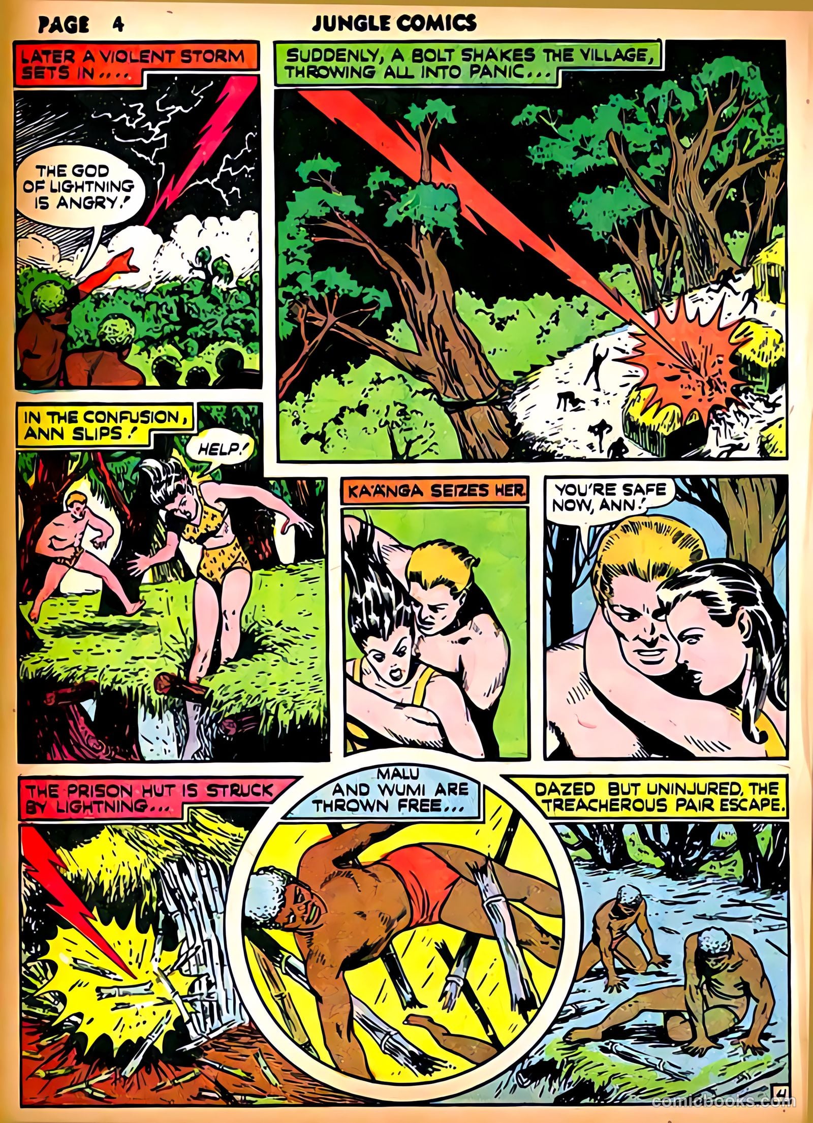 Jungle Comics #21 (1941) — page 6 of 68