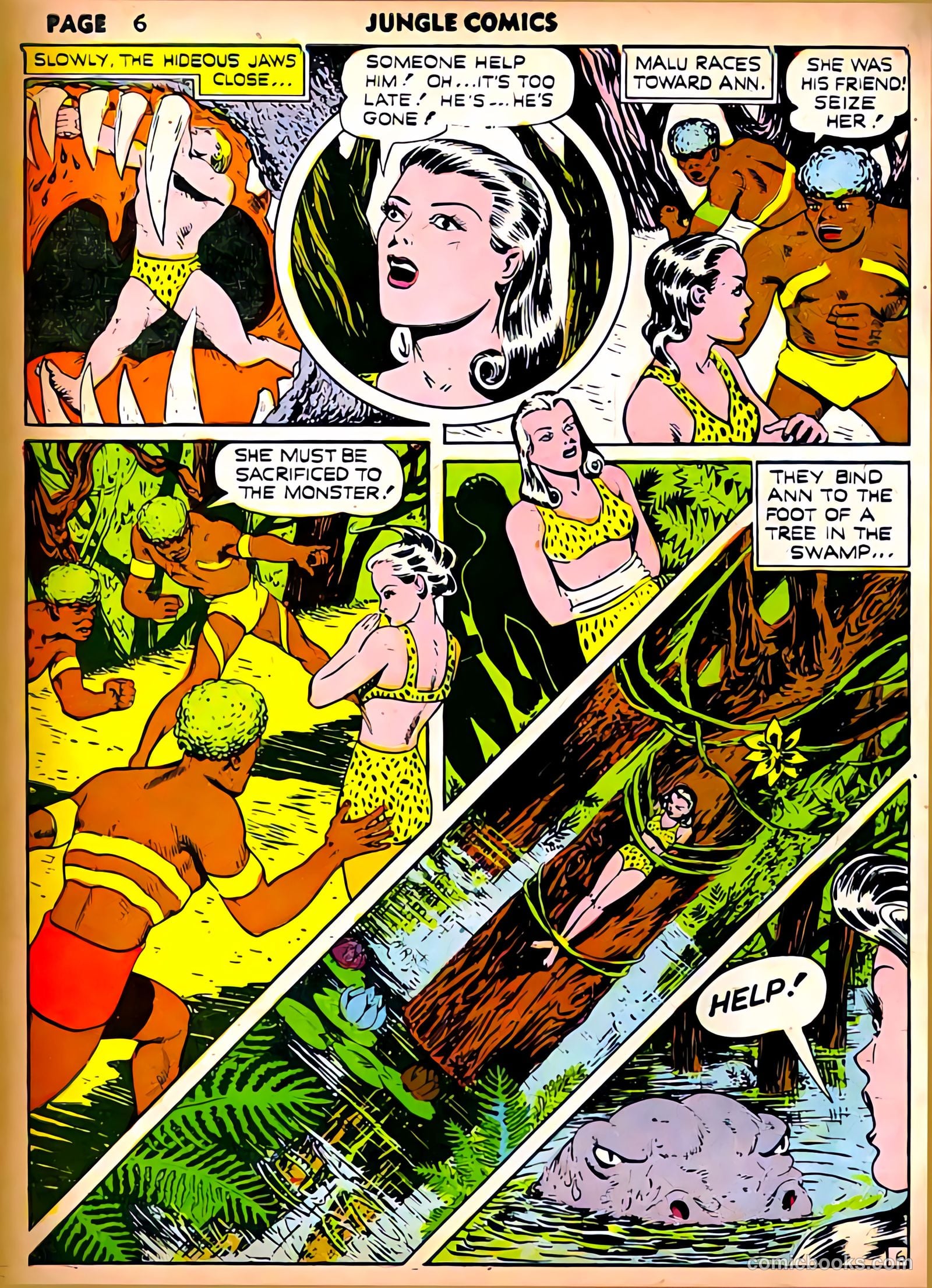 Jungle Comics #21 (1941) — page 8 of 68