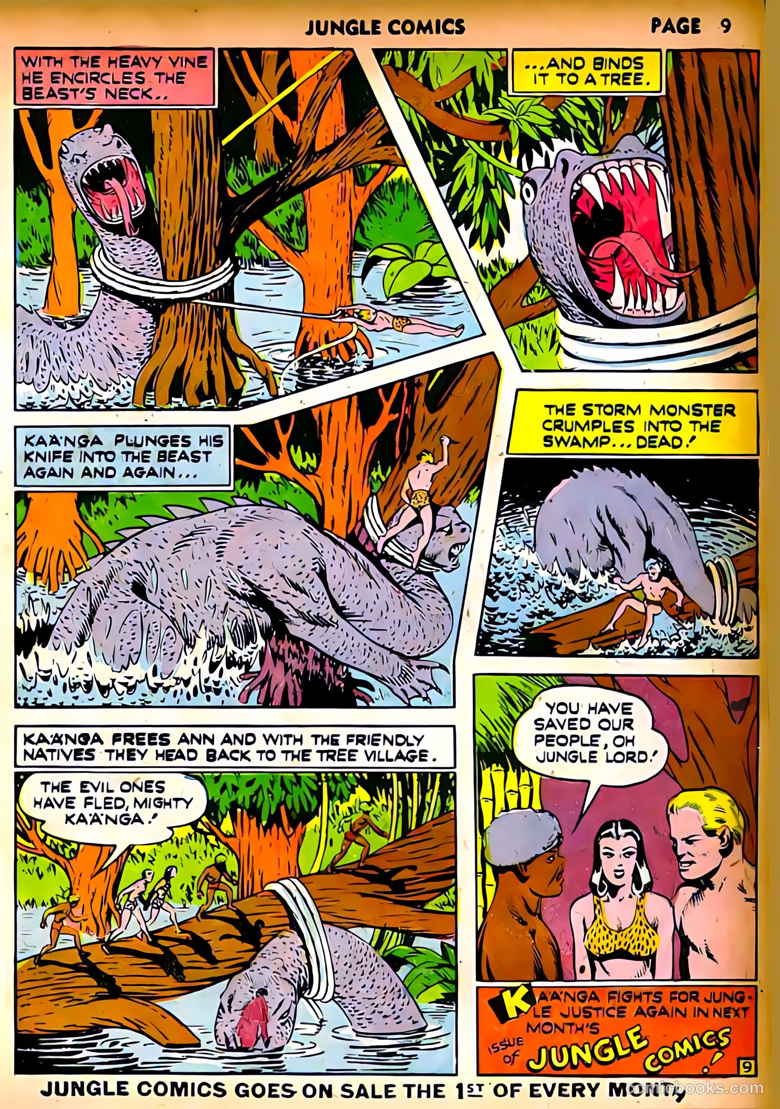 Jungle Comics #21 (1941) — page 11 of 68