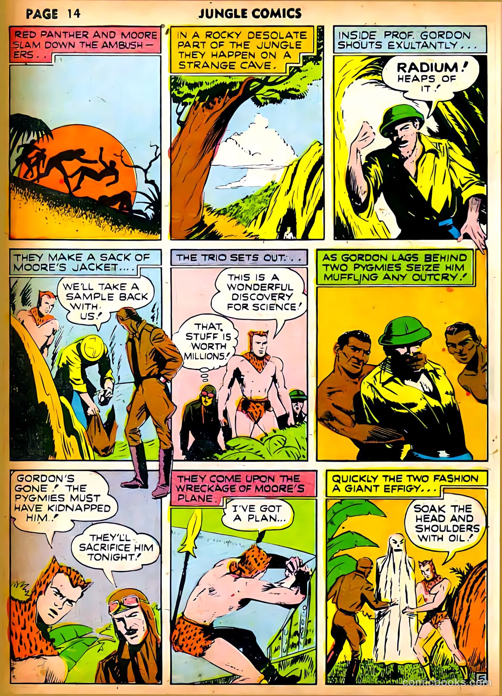 Jungle Comics #21 (1941) — page 16 of 68