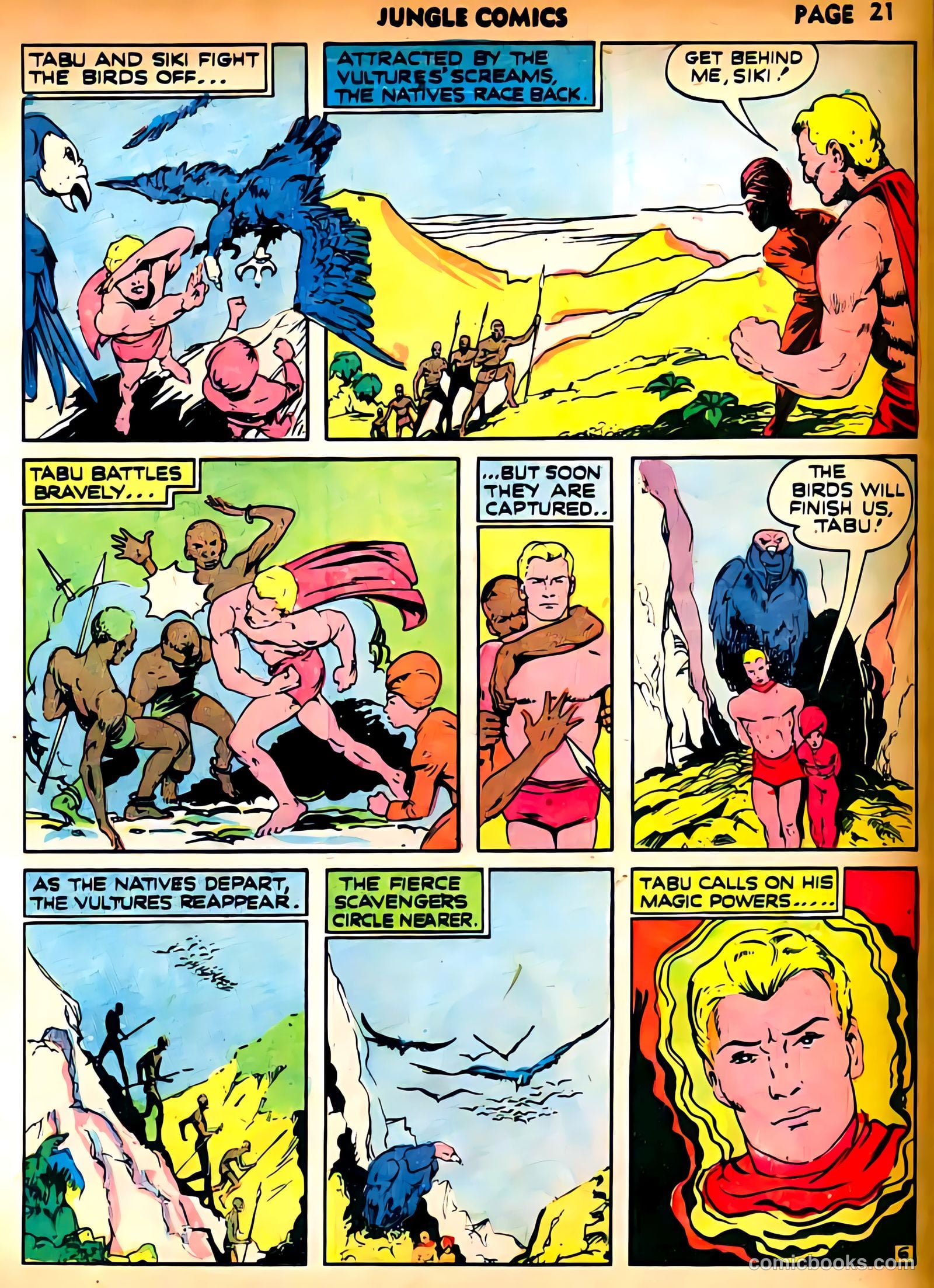 Jungle Comics #21 (1941) — page 23 of 68