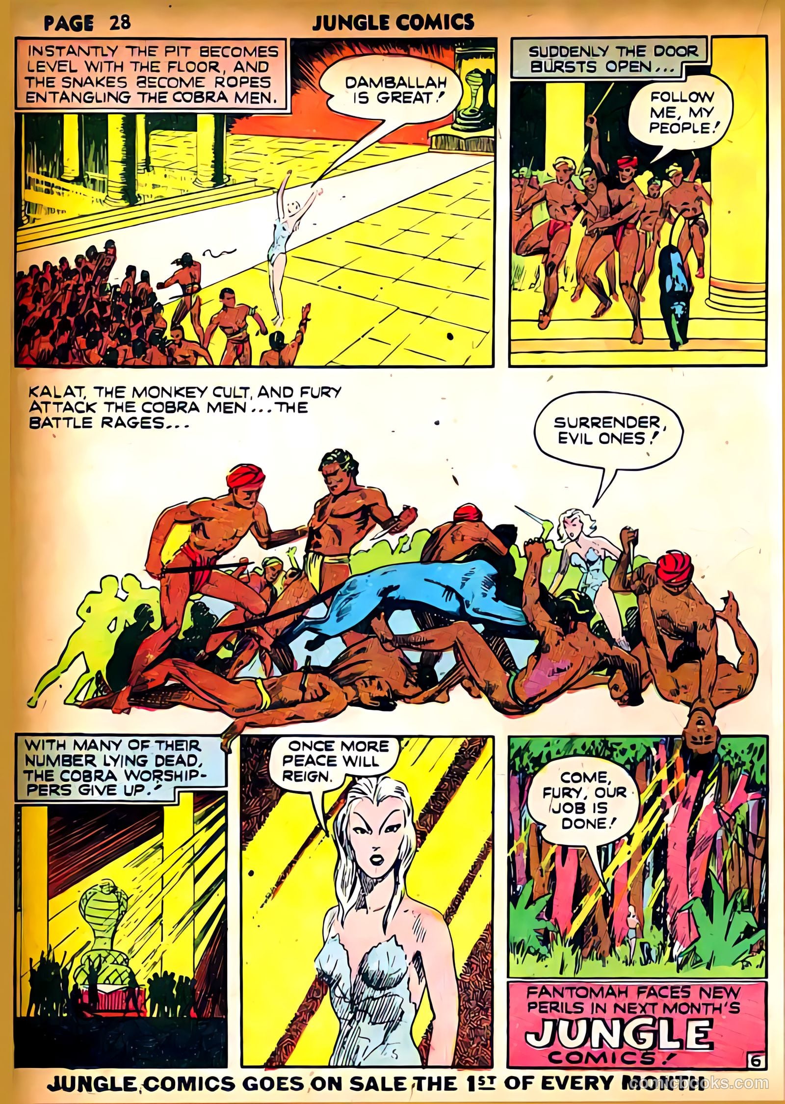Jungle Comics #21 (1941) — page 30 of 68